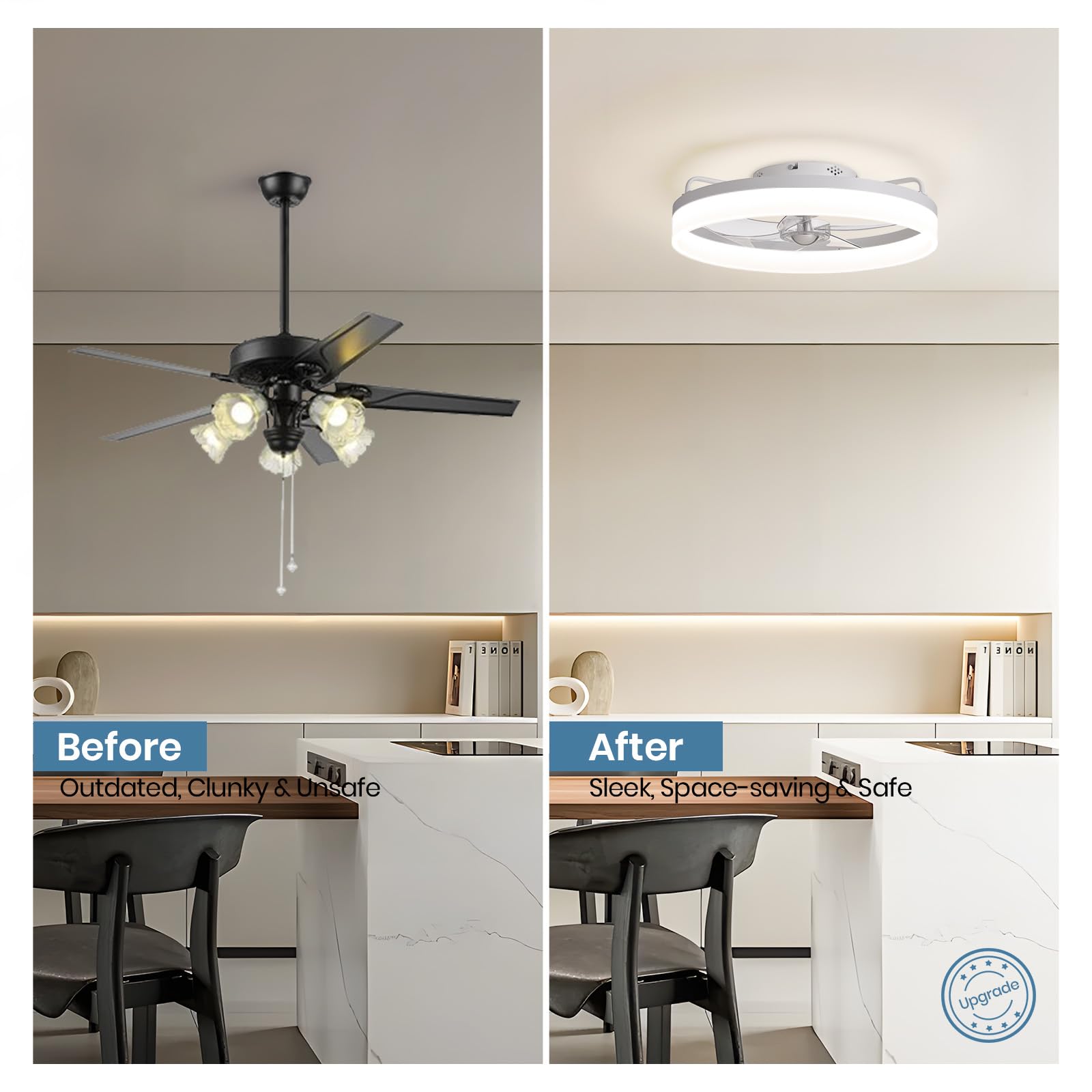 SILJOY LL-6001WH-02 Ceiling-Fans - View #2