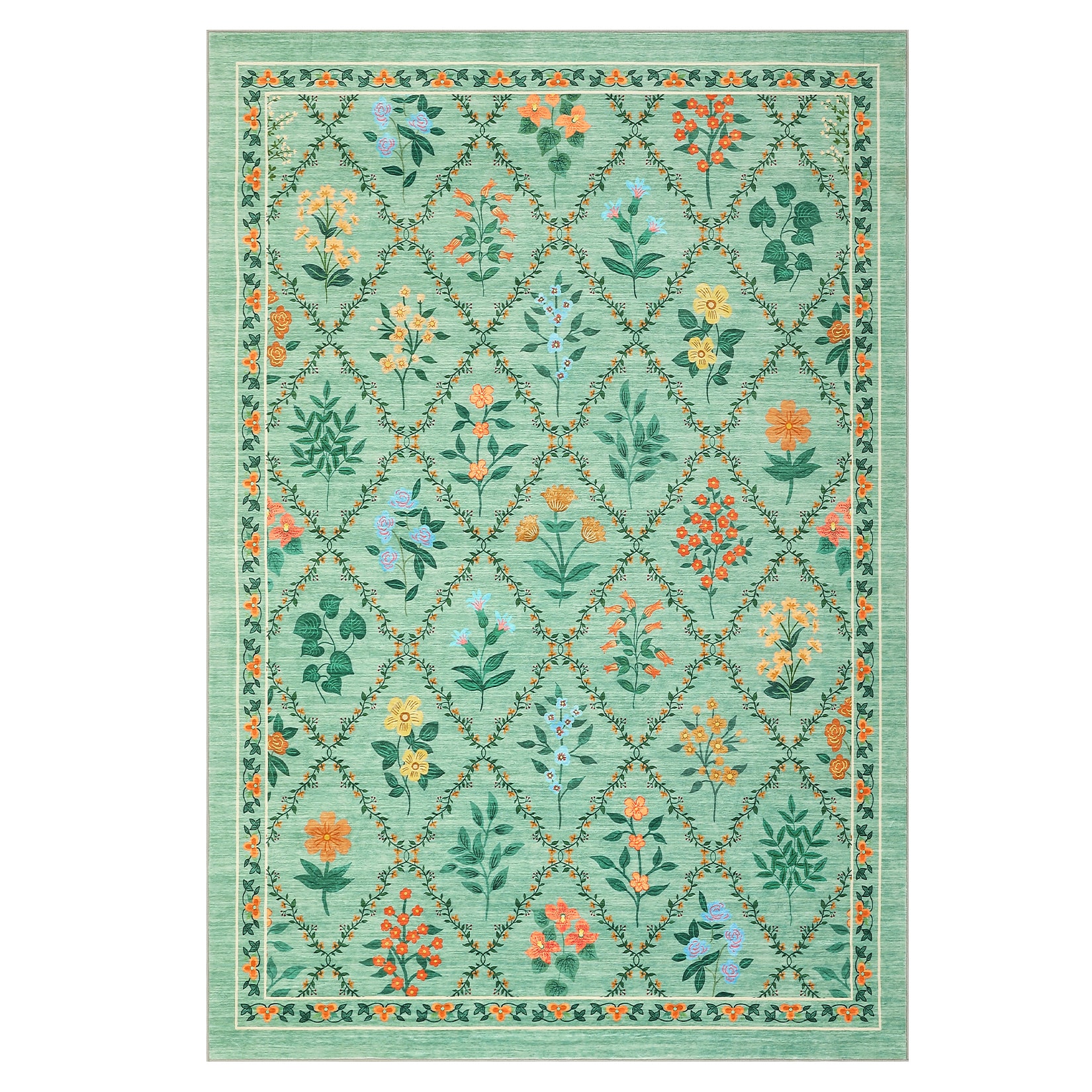 IdealHouse Modern Washable Area Rug for Living Room Bedroom or Dining ...