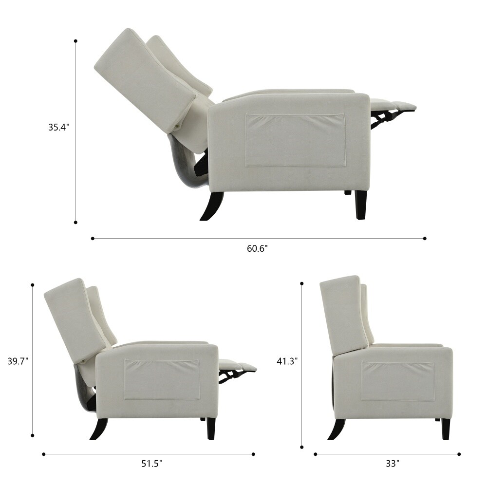 Coolbibila REU-RECLINER-BEIGE recliners - View #3