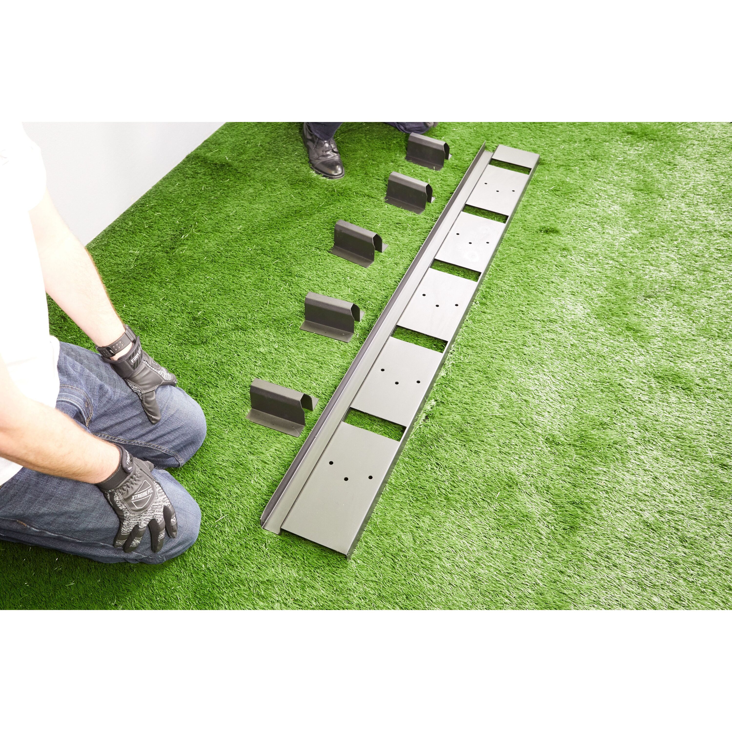 2 in. x 8 in. x 12 ft. S-Ledger (12 in. O.C.) Evolution Steel Black Deck Framing