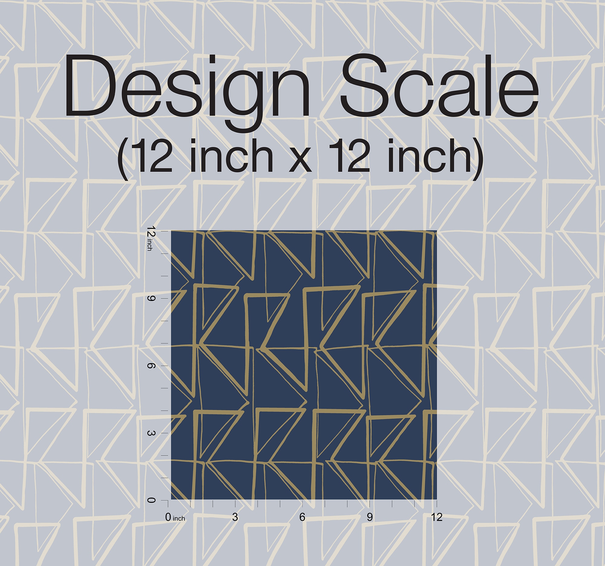 York Wallcoverings PSW1256RL York Premium Peel and Stick Risky Business Vol. III 34.2-Sq. Feet Navy Metallic Non-woven Geometric Self-adhesive Peel and Stick Wallpaper