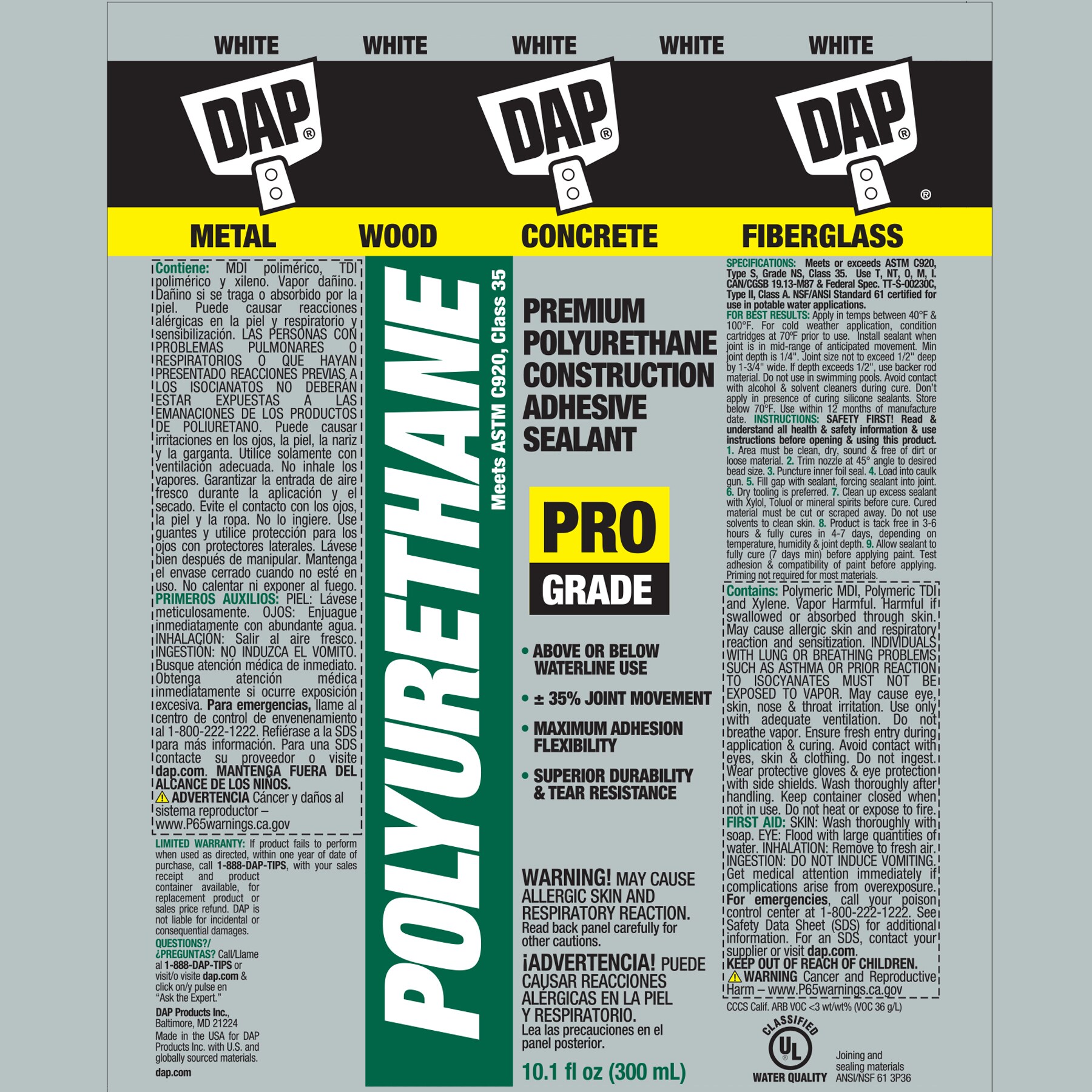 DAP 7079818810SOS caulking - View #5