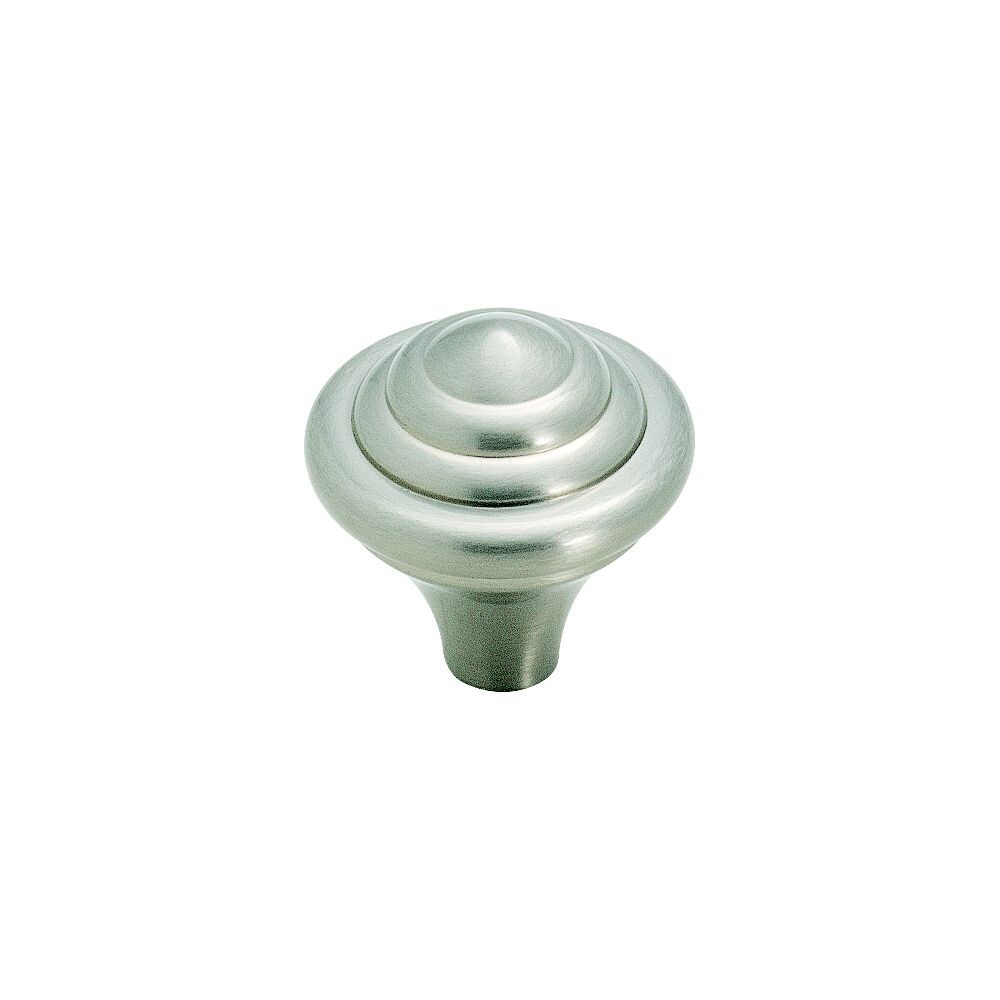Amerock BP19257G10 Divinity Satin Nickel Round Transitional Cabinet Knob