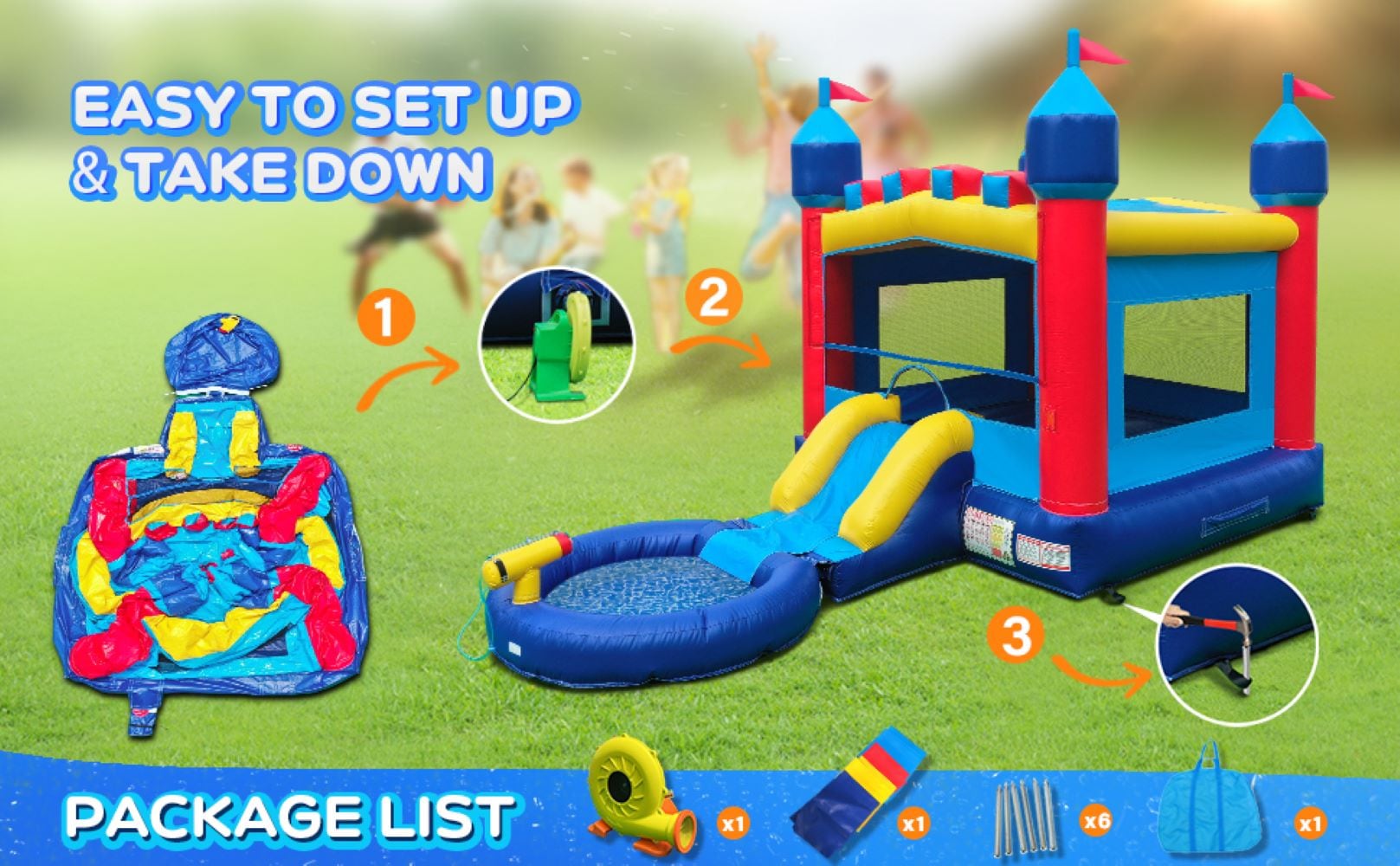 Winado LO1G43000081+82+83 Bounce-Houses - View #2