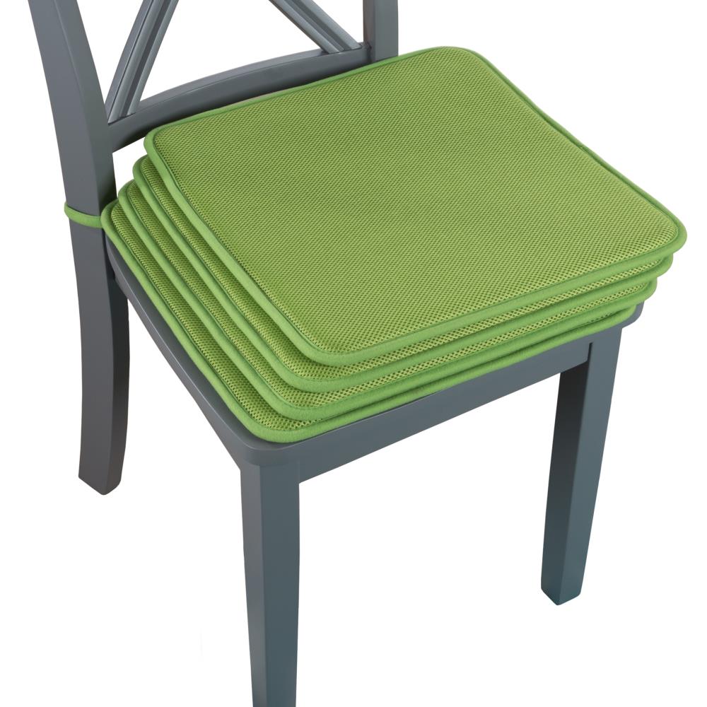 Hastings Home Hastings Home Chair Cushions Green Solid Chair Cushion at ...