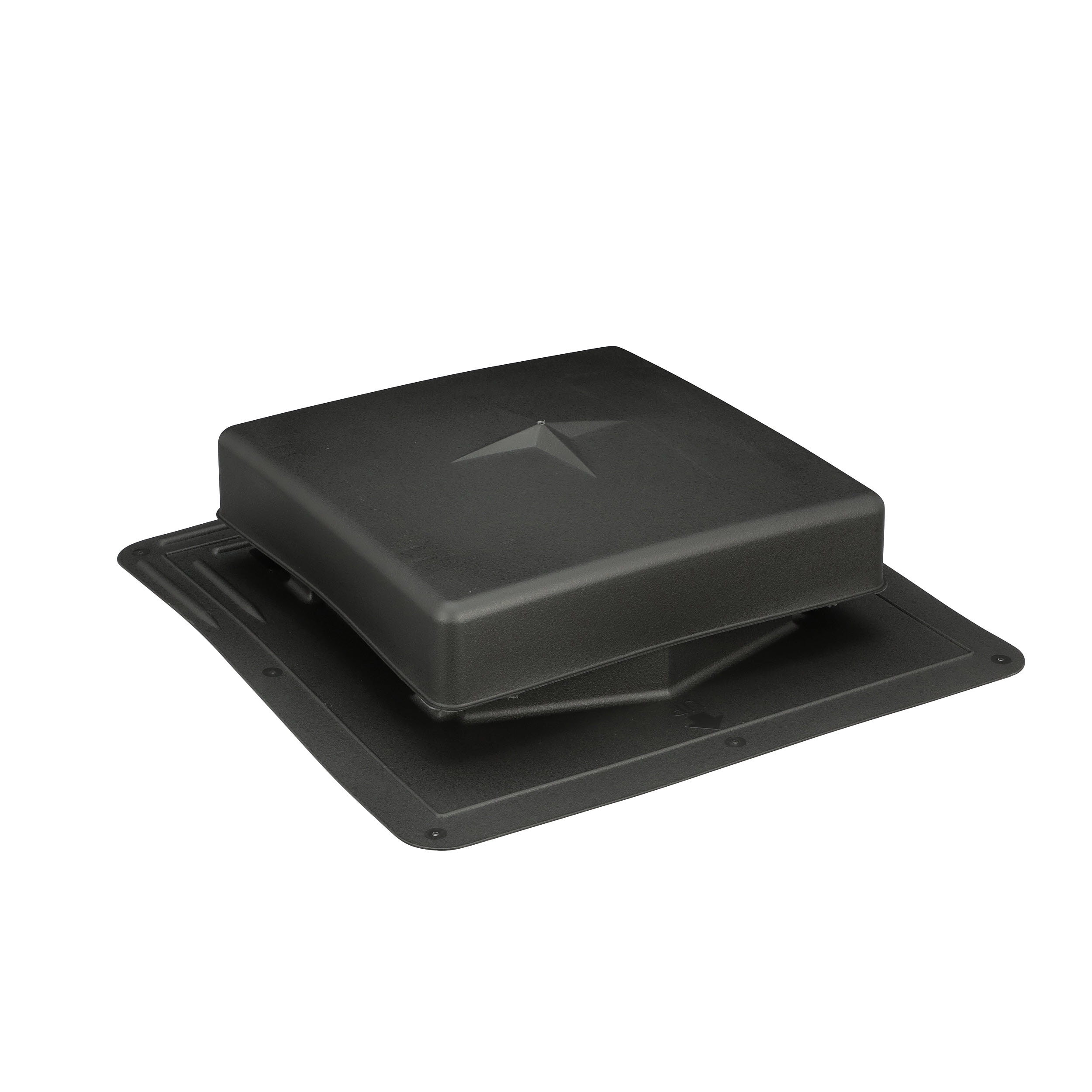 Air Vent RVP61 Black Plastic Square Roof Louver in the Roof Louvers ...