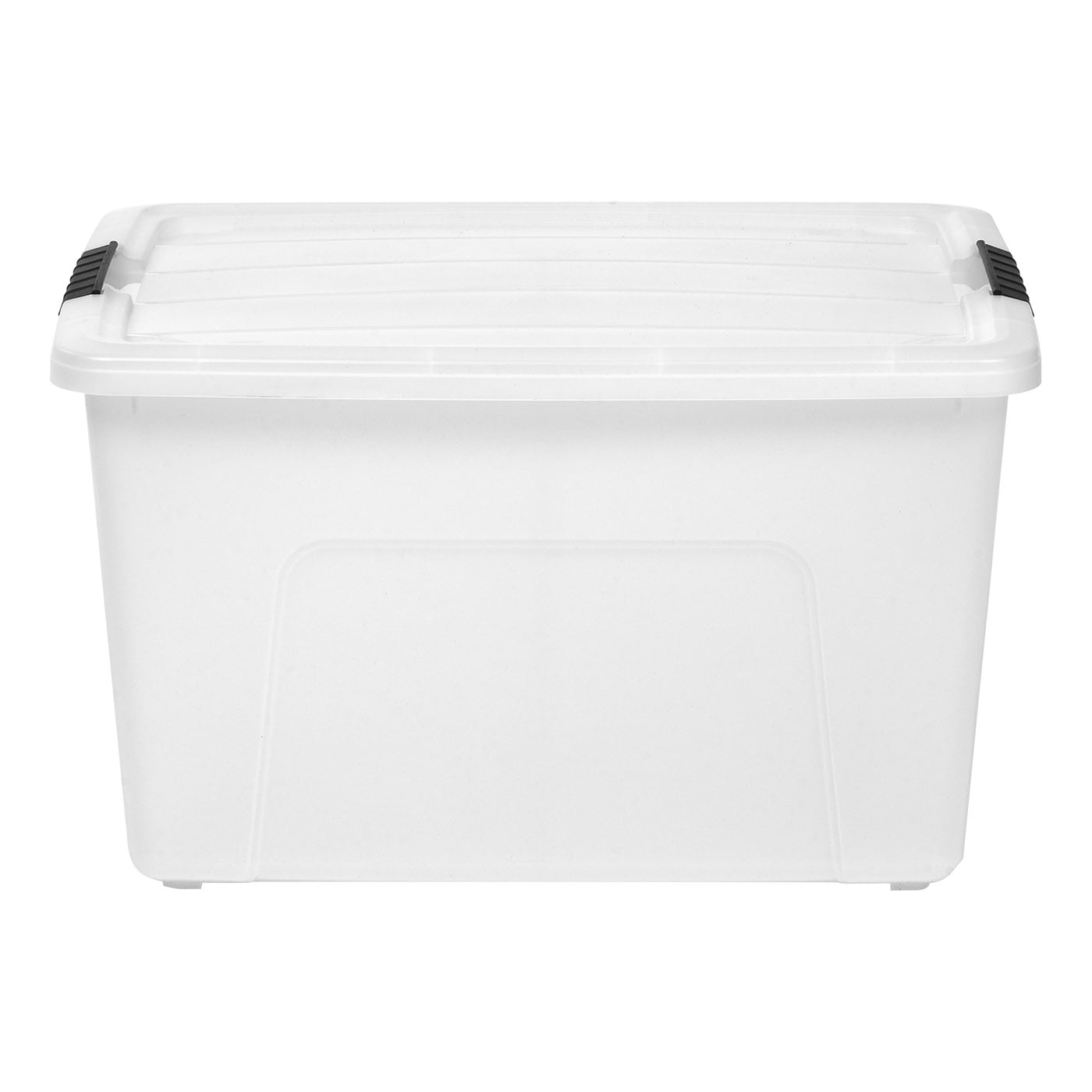 smal markt Mobiliseren IRIS 8-Pack Large 15-Gallons (60-Quart) Clare Tote with Latching Lid in the  Plastic Storage Containers department at Lowes.com