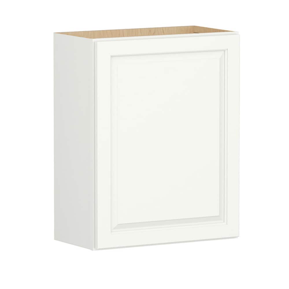 Shenandoah Stemson 21-in W x 30-in H x 12-in D Linen Painted Wall Fully Assembled Cabinet Raised Panel Raised panel