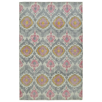 Kaleen Rugs Relic Collection RLC06-75 Grey Hand-Knotted 4' x 6' Rug 