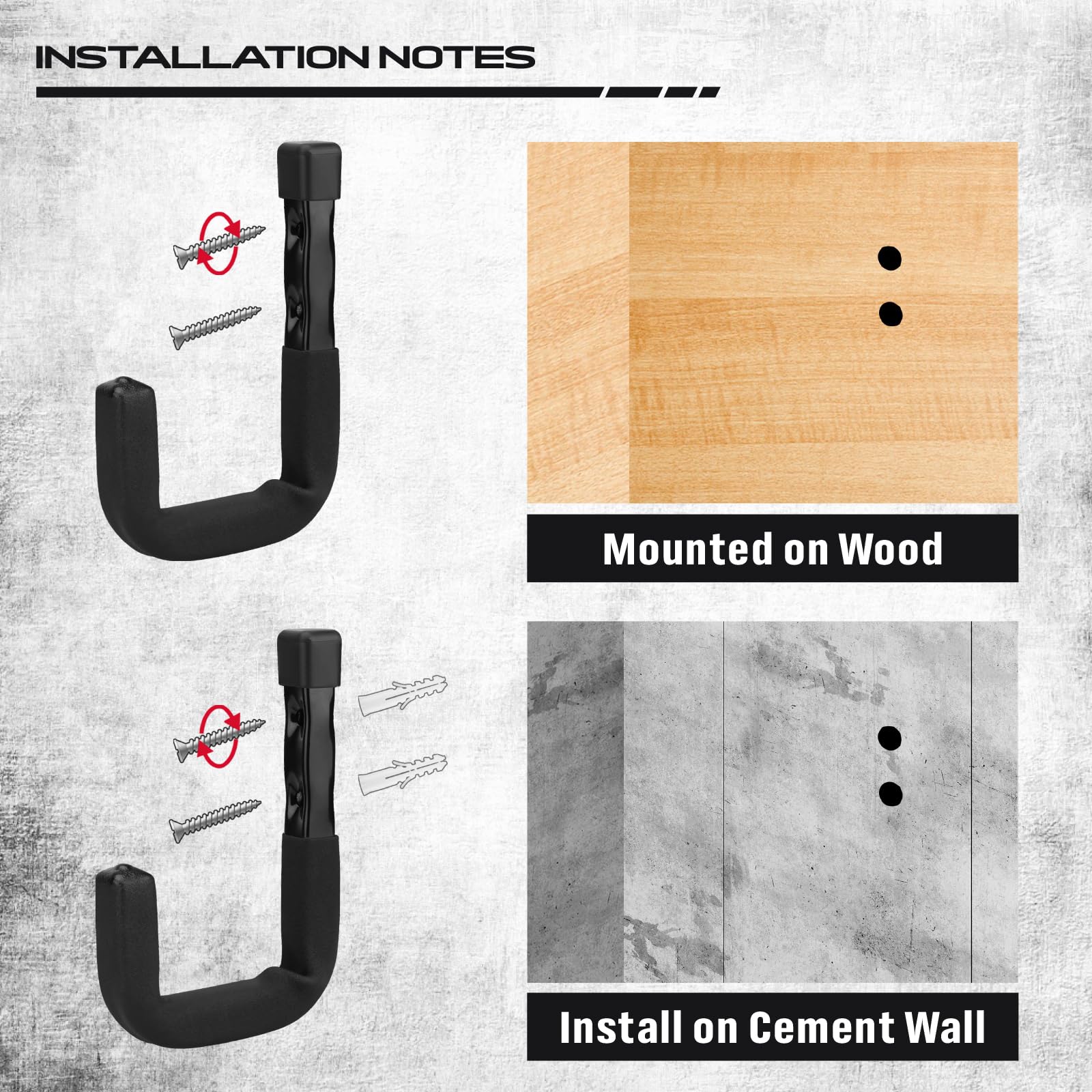 Etokfoks EFT1003C074 Garage-Storage-Hooks - View #5