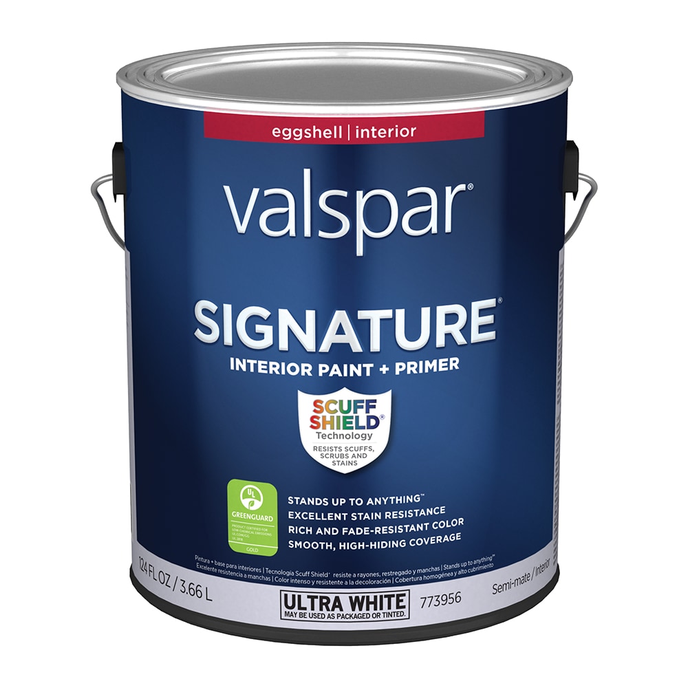 ColorPlace Pre Mixed Ready to Use, Interior Paint, White, Semi