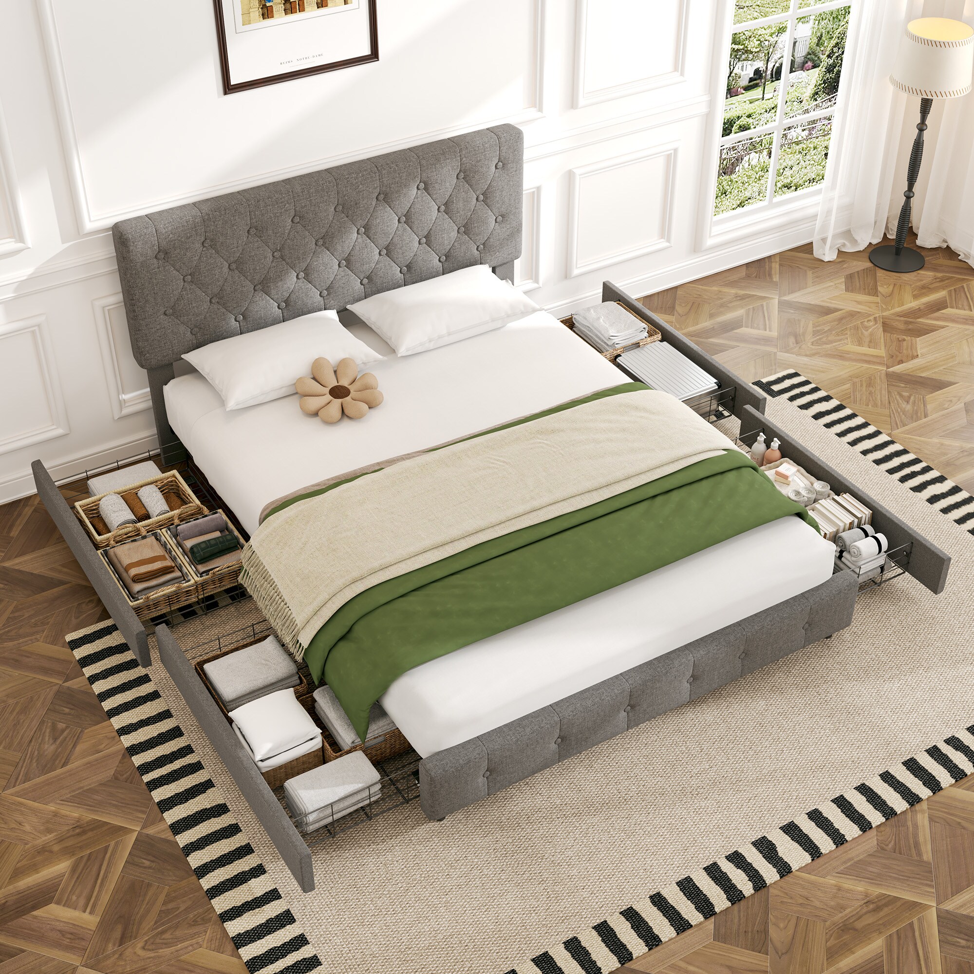 VOUA SAF-SBLXZ-GY beds - View #2