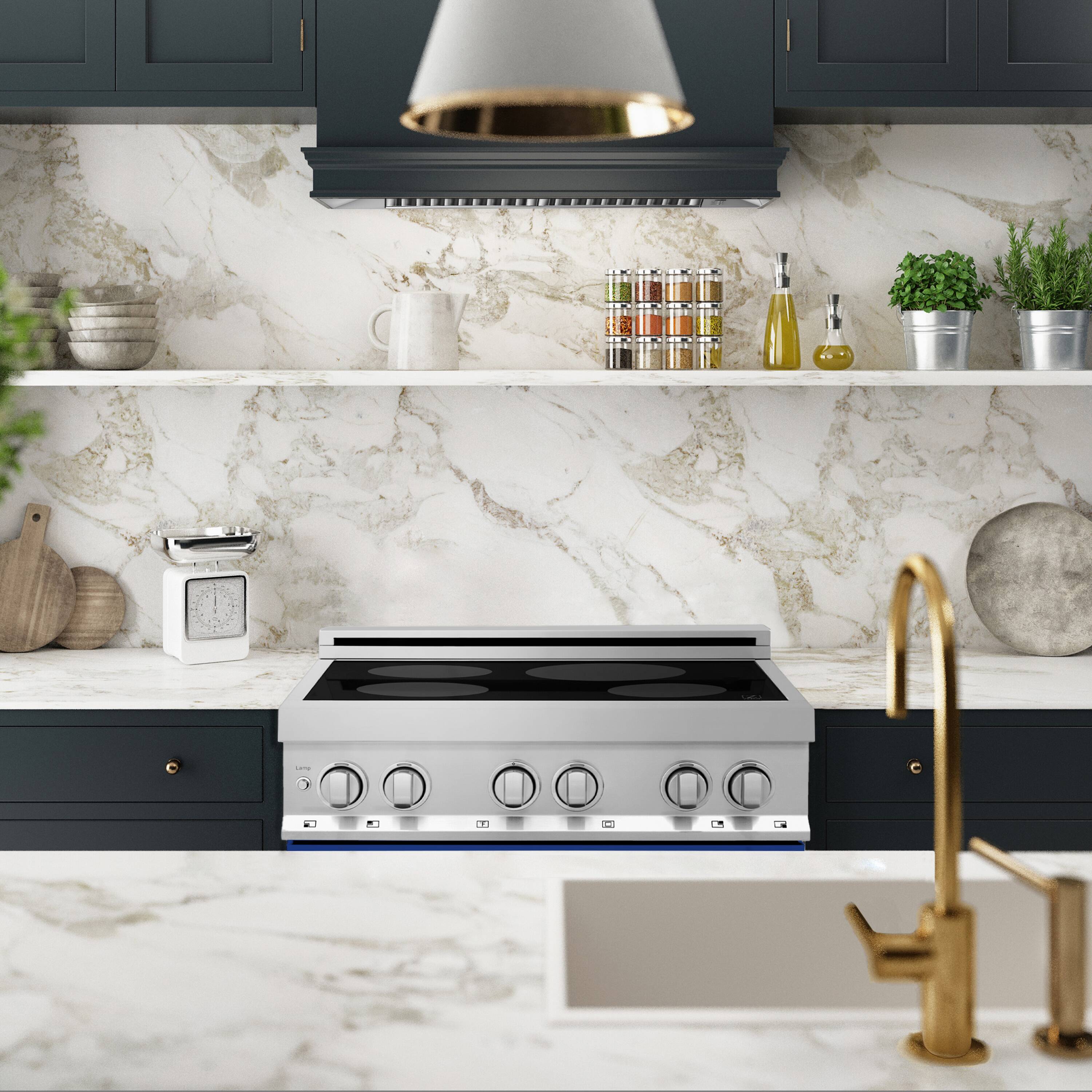 ZLINE KITCHEN & BATH RAIND-BG-30 Induction-Ranges-Cc - View #7
