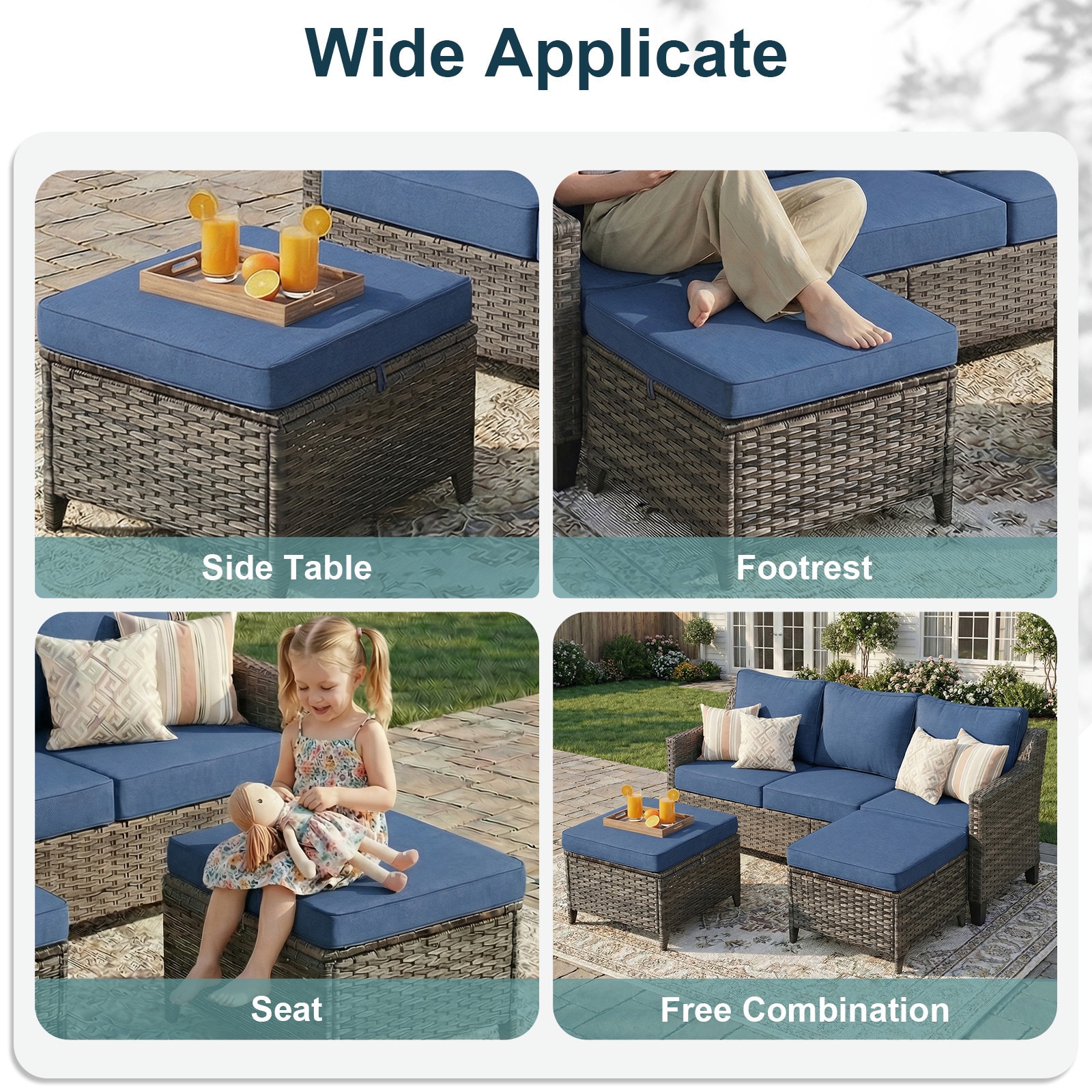 Rilyson FSHT707173BL Patio-Conversation-Sets - View #7