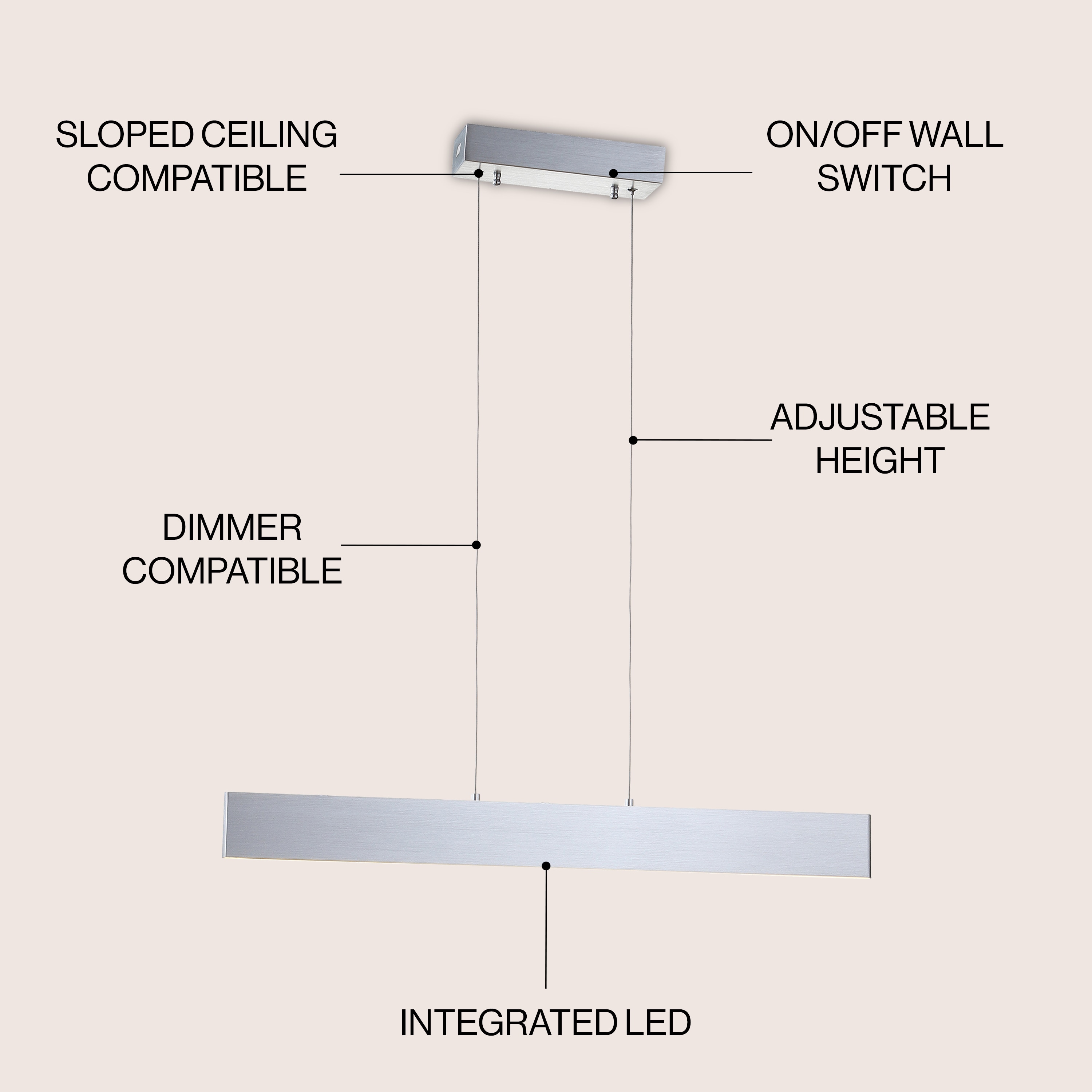 JONATHAN  Y JYL7018A Pendant-Lights - View #2