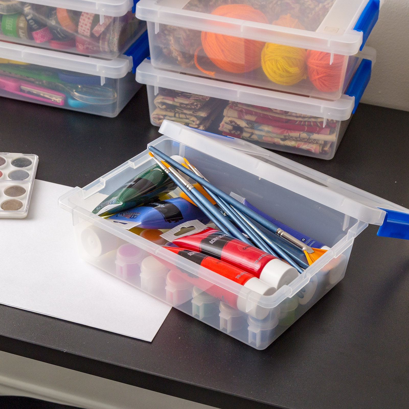 IRIS 500361 Plastic-Storage-Totes - View #4