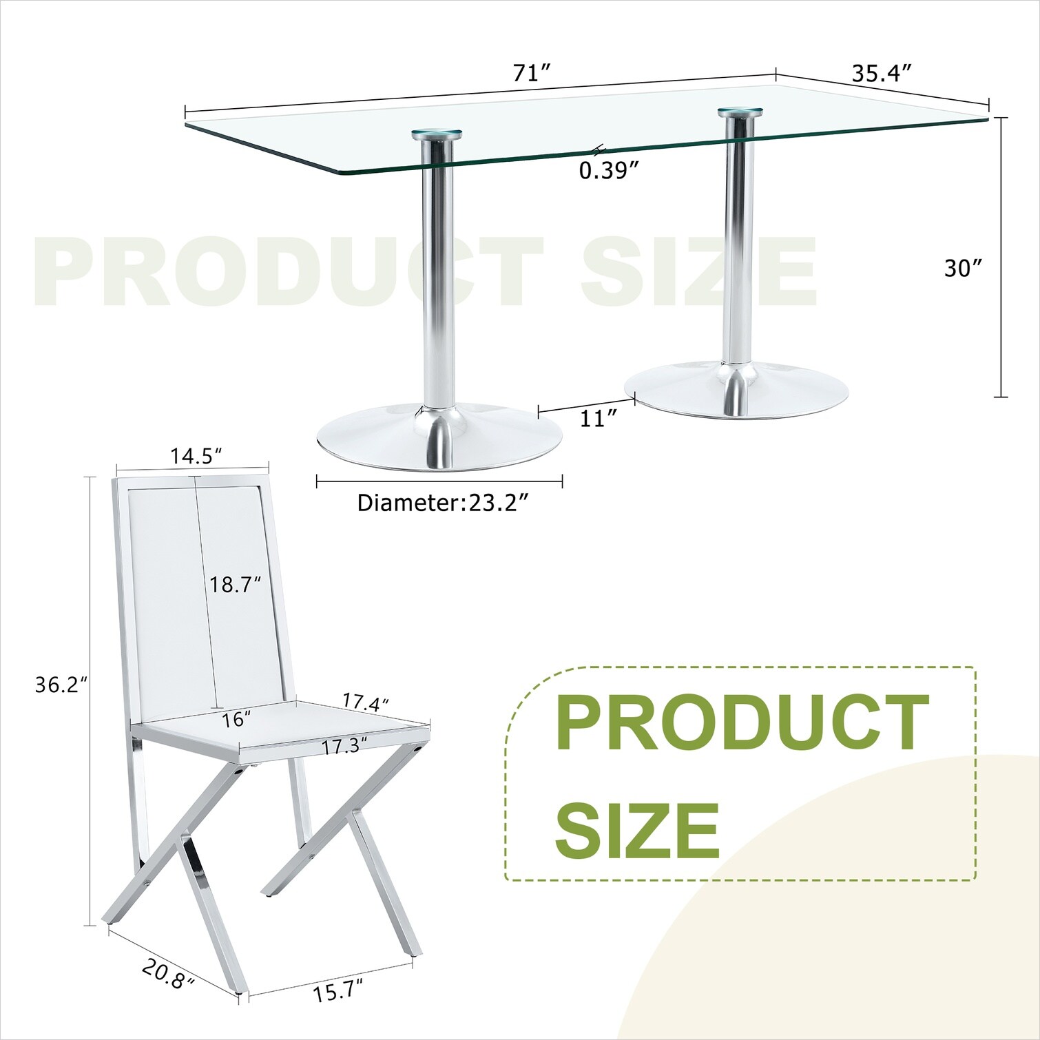SunJet KWVSQ7K0WRXY Dining-Sets - View #11