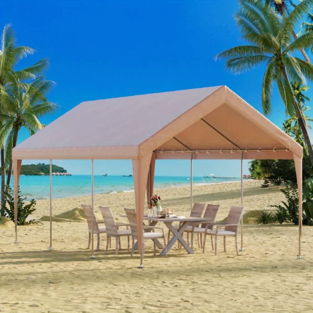 U-HOMY YY-022YE-CP Carport-Covers - View #6