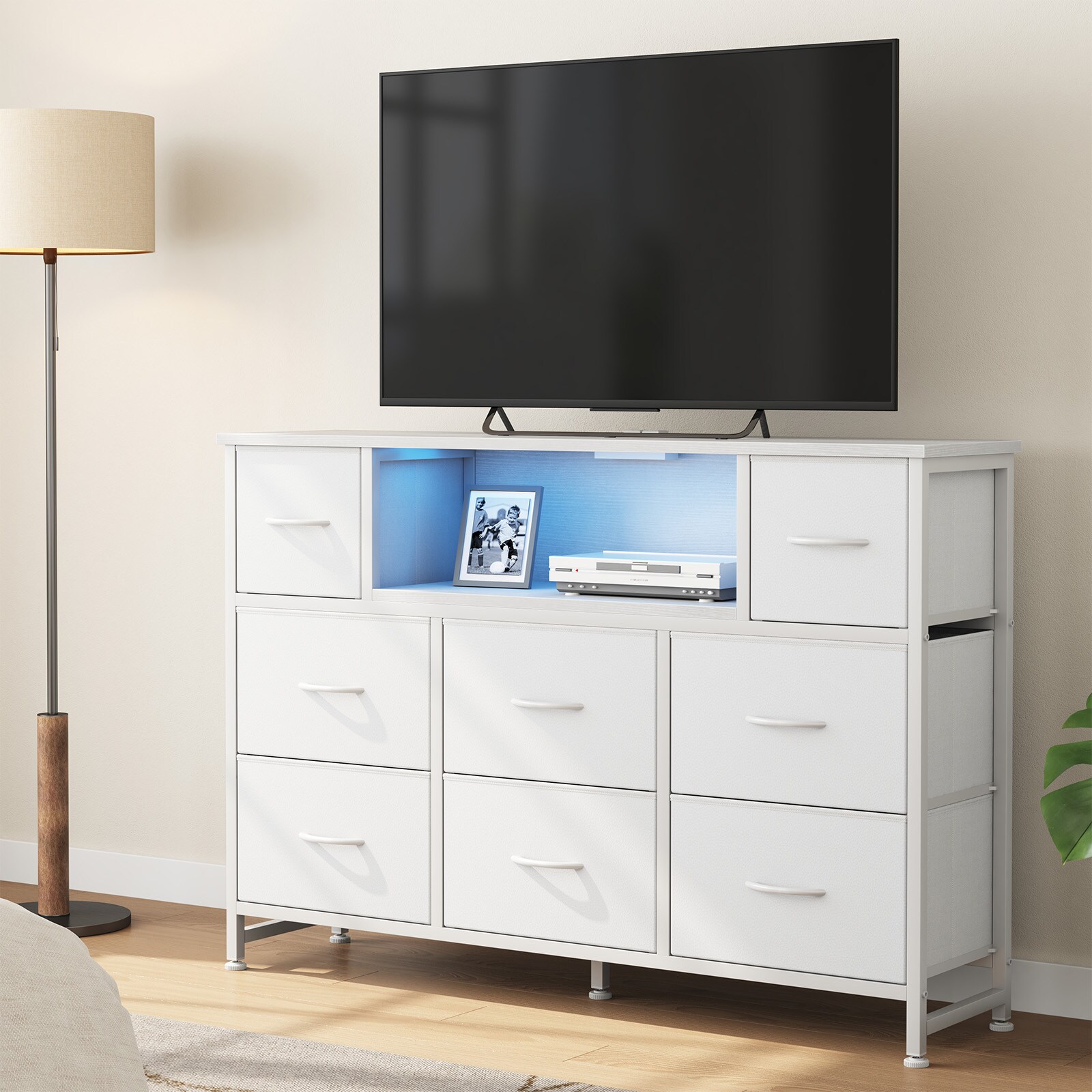 Sweetcrispy L-FC-TVK8CDC-WT Tv-Stands - View #7