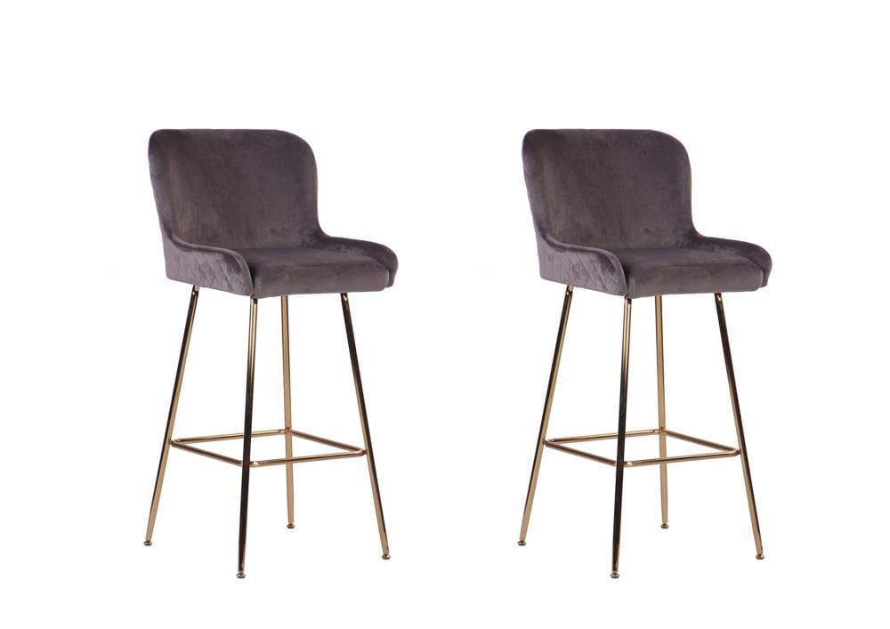 ACEssentials Gray Bar Stools at