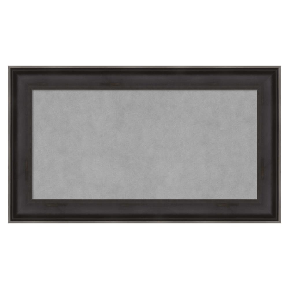 Amanti Art Allure Charcoal Frame Collection 28.38-in W x 16.38-in H ...