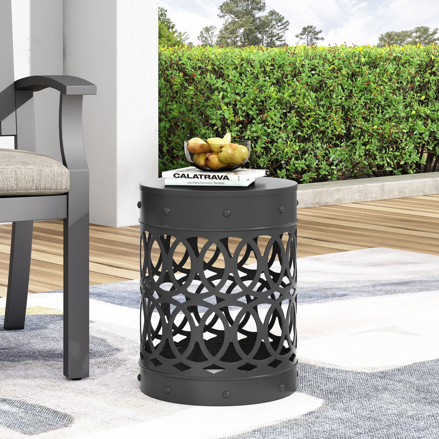 Streamdale Furniture 73607.00BLK Patio-Tables - View #3