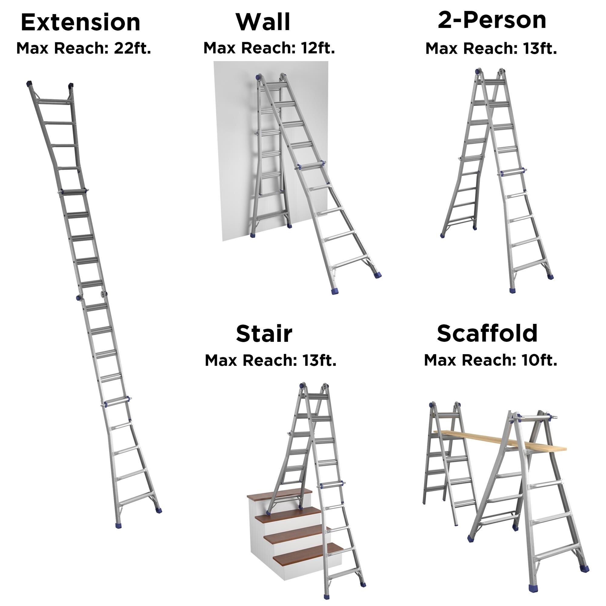 Cosco 20922T1ASE Multiposition-Ladders - View #4