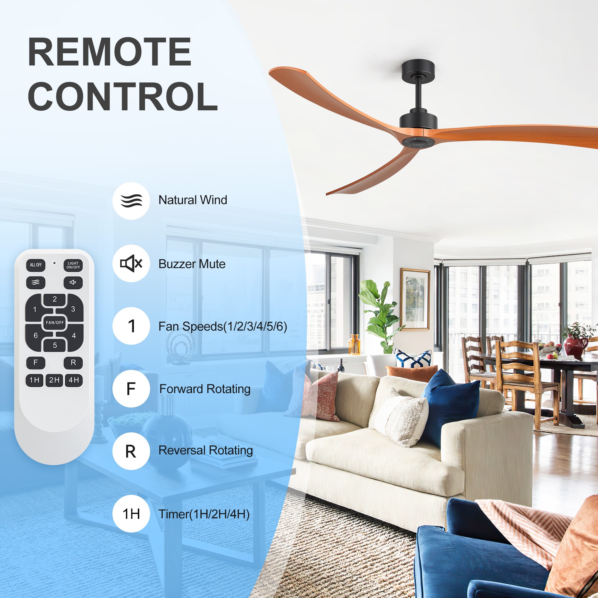 Airsurfer AS-40010-BK Ceiling-Fans - View #5