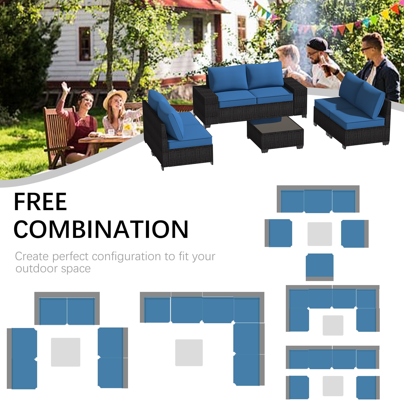 Runesay DABED-20 Patio-Sofas-Daybeds - View #6