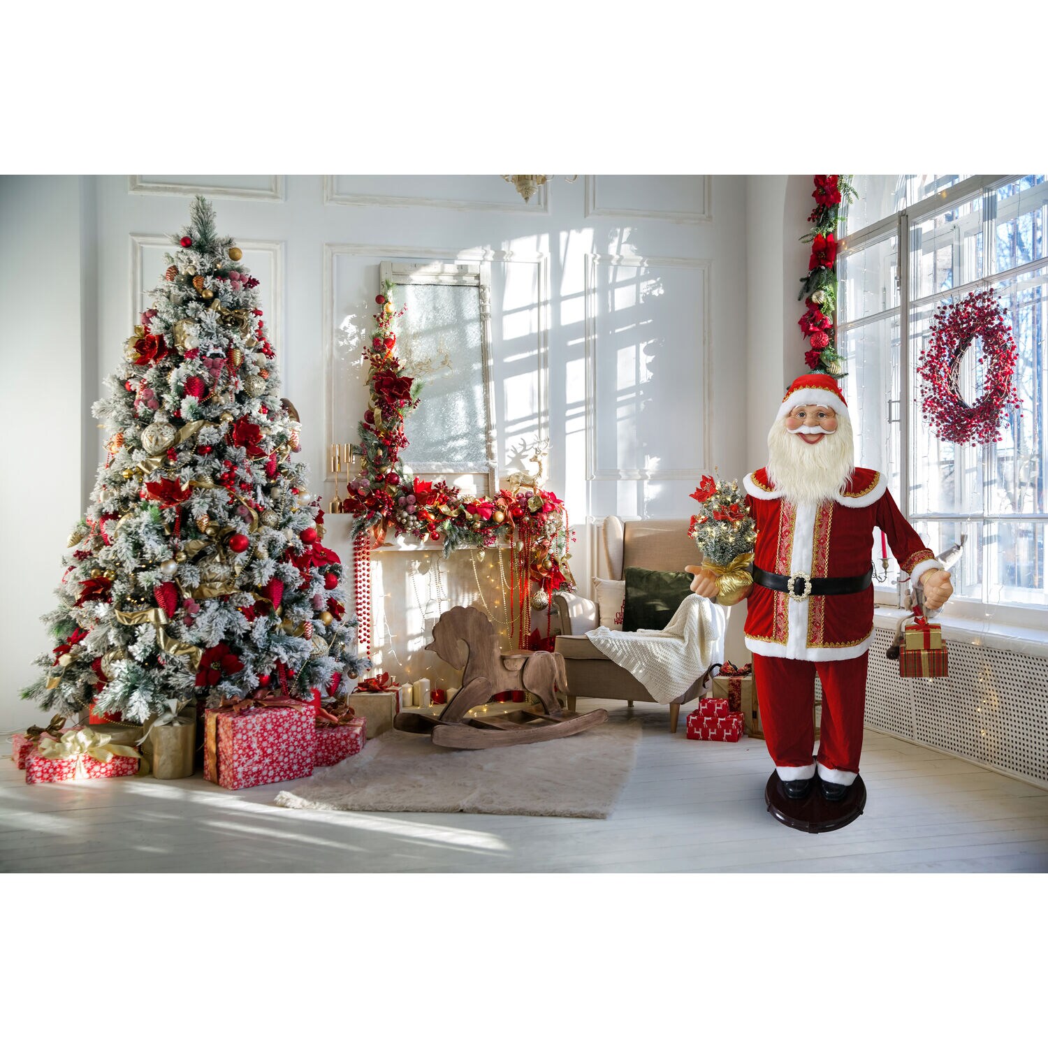 Fraser Hill Farm FSC058-2RD2 Table-Christmas-Decorations - View #13