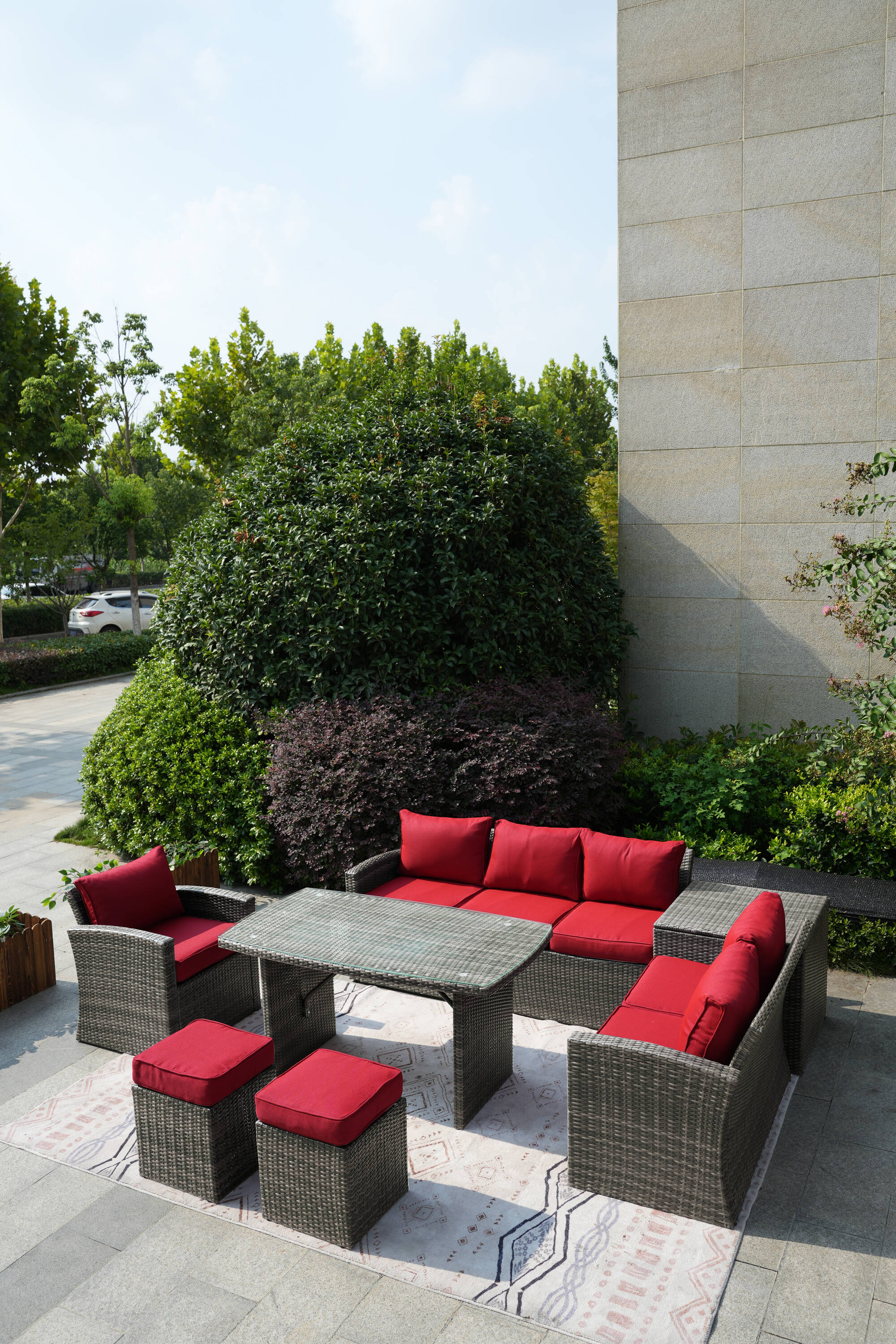 Direct Wicker 1403BRE Patio-Conversation-Sets - View #8