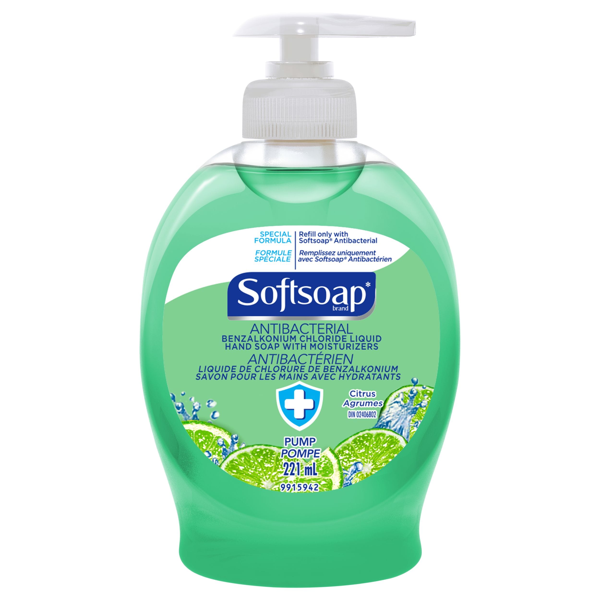 Softsoap Recharge De Savon Liquide Pour Les Mains Soothing Clean