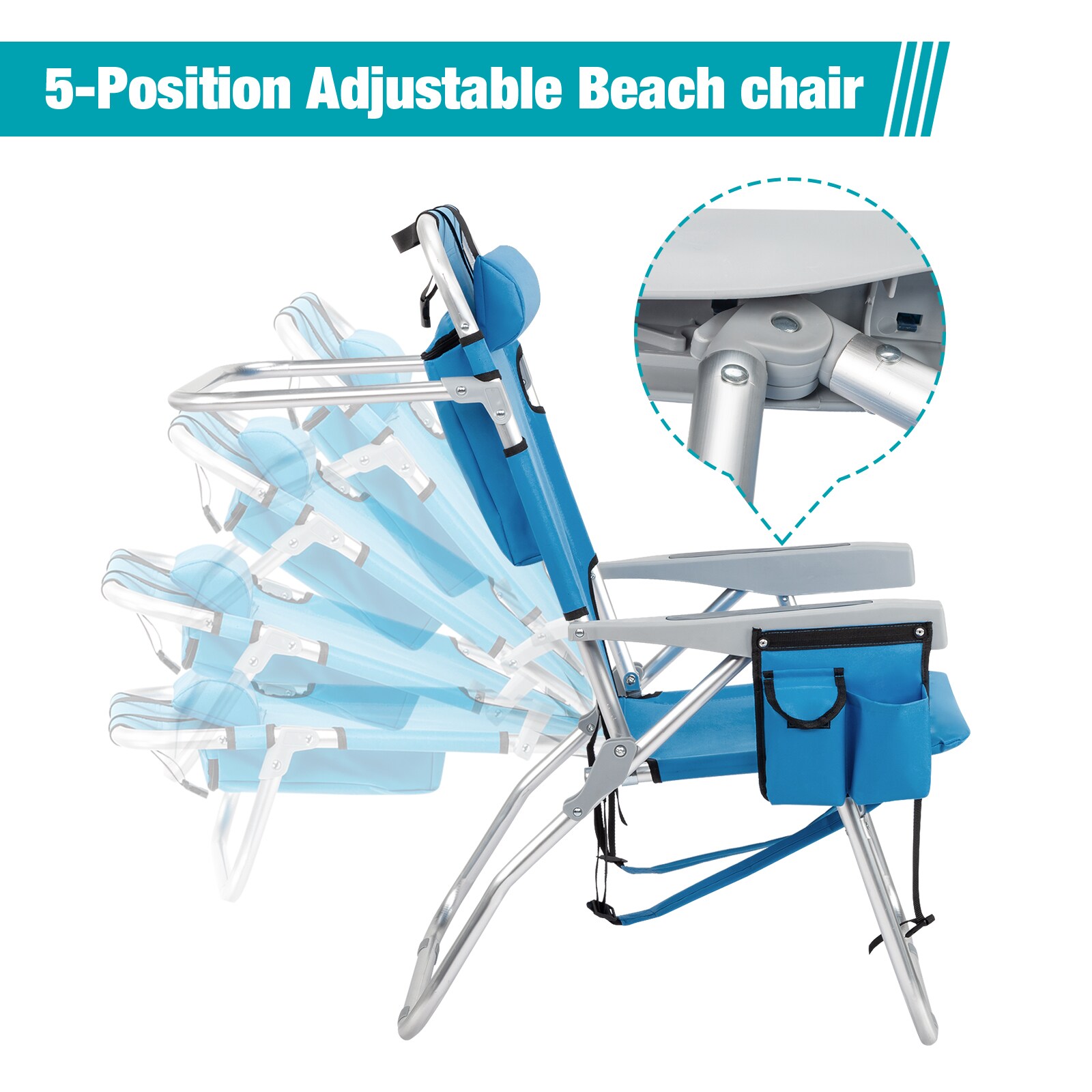 Outopee LO1G58000214 Beach-Camping-Chairs - View #5