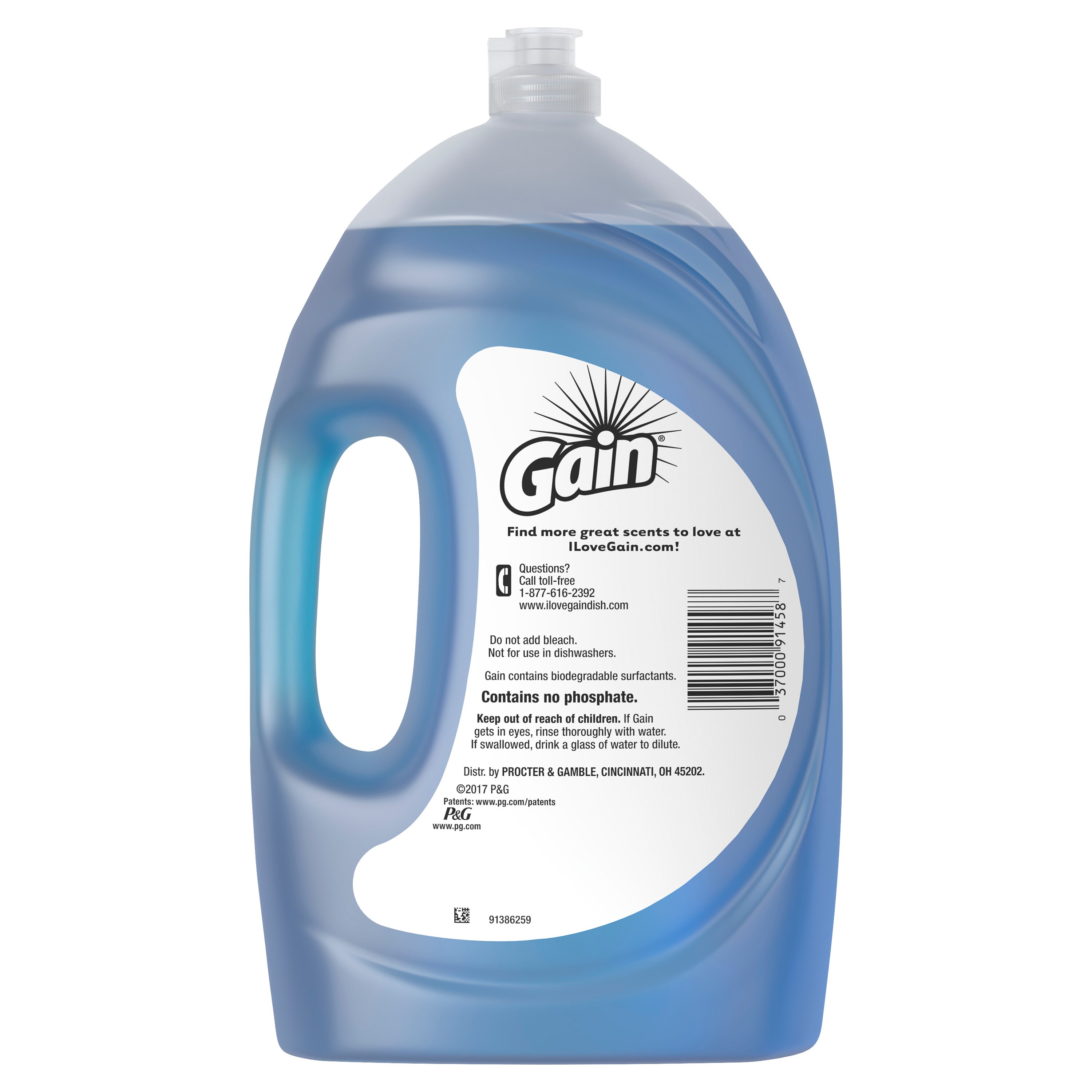 Gain 3700091458 Dishwashing-Liquids - View #2