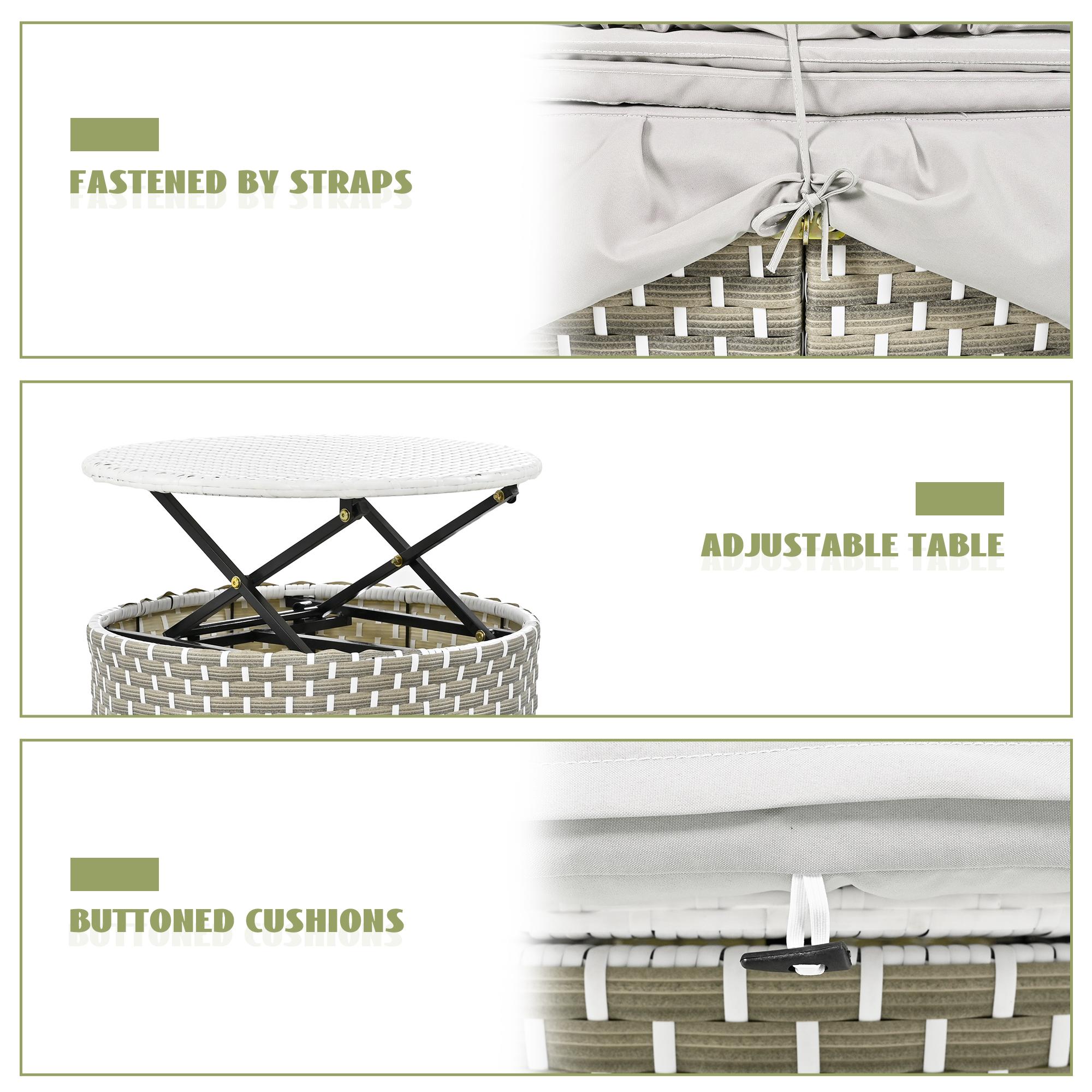 Bayfeve BFTP-23E-PCS Patio-Sofas-Daybeds - View #4