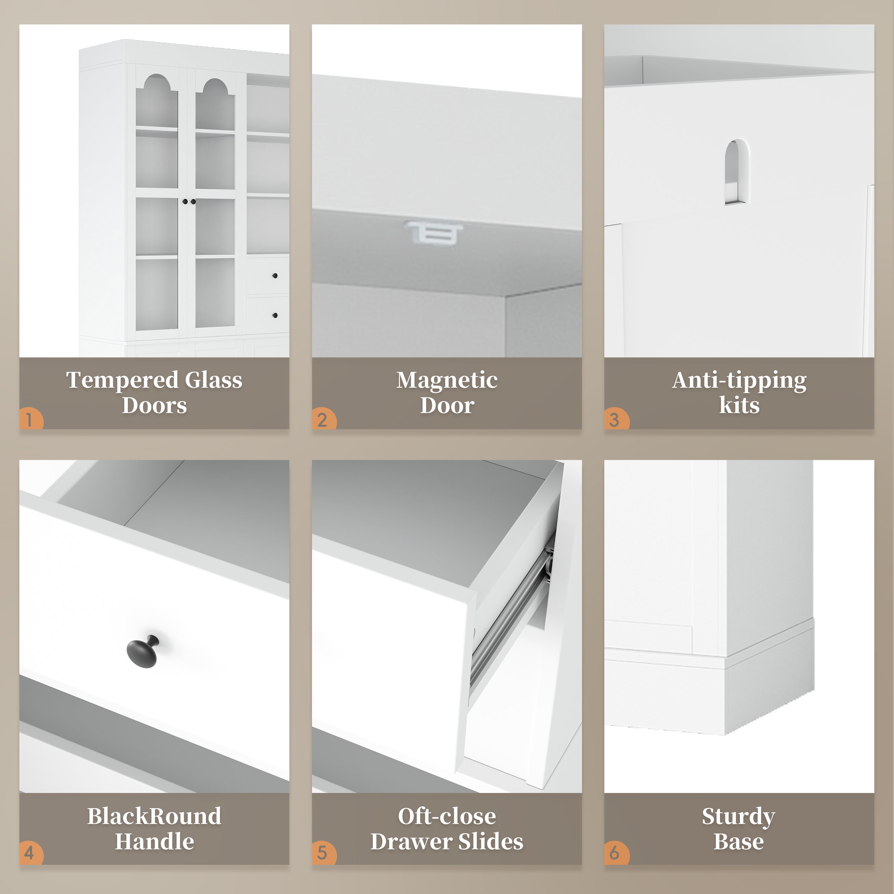 Boyel Living BL-TP0092K Dining-Kitchen-Storarge - View #8