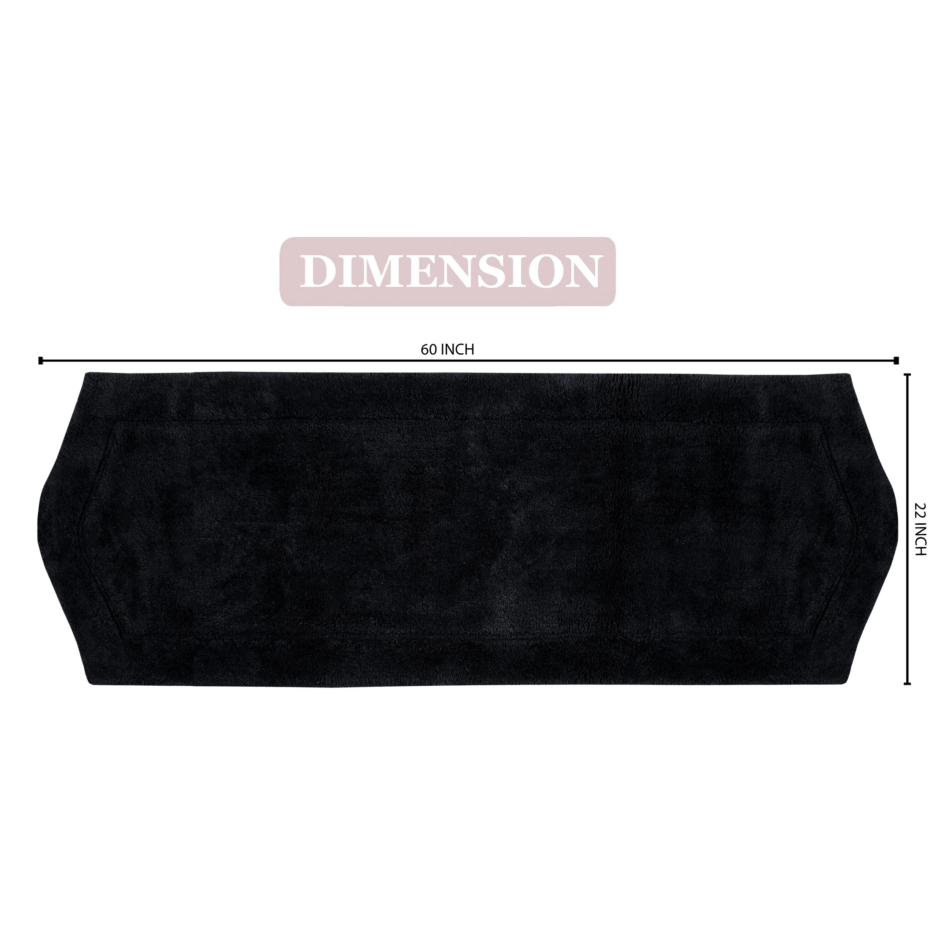 Home Weavers BWA2260BLK Bath-Rugs - View #3