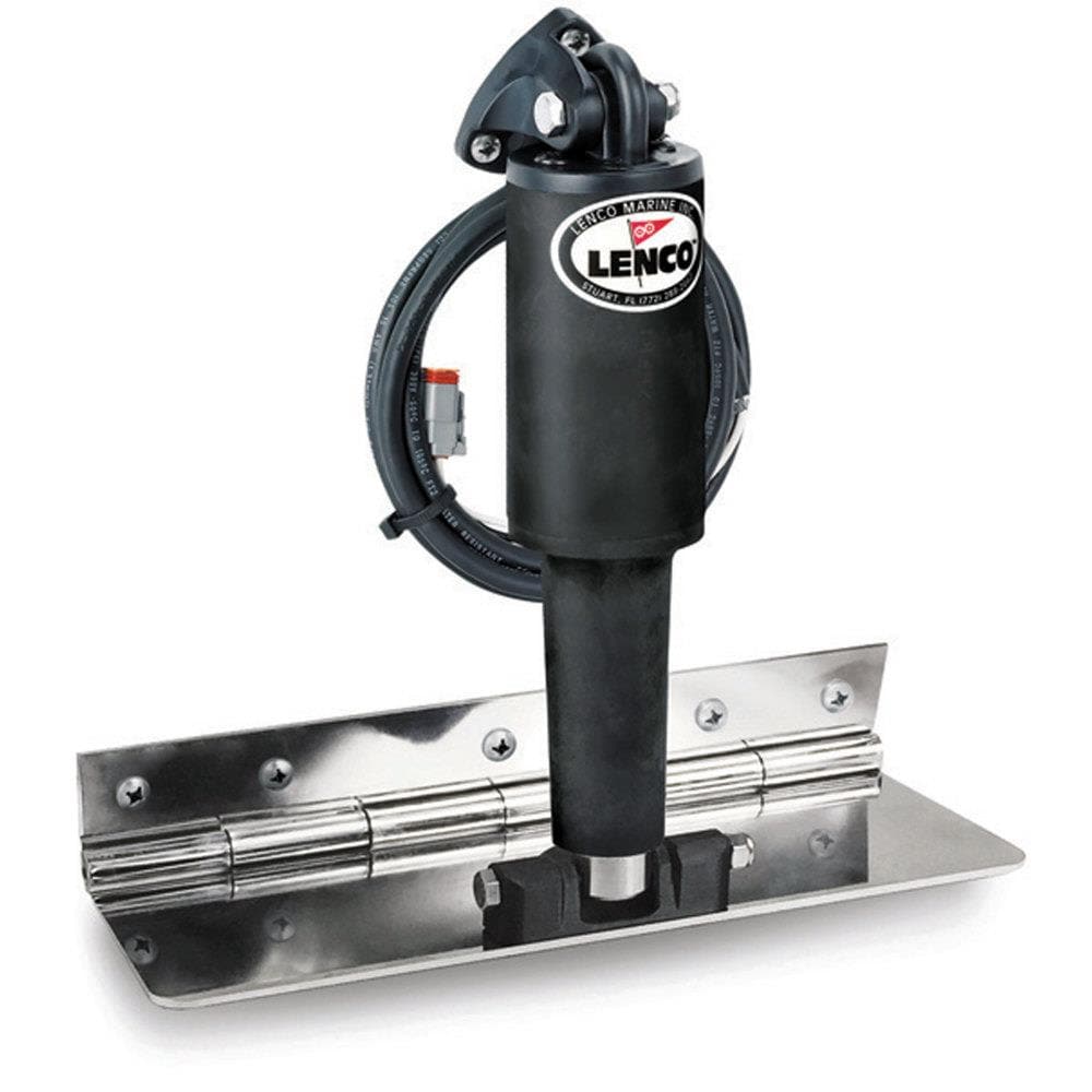 Ydeevne nabo Æsel Lenco Marine Electro-Polished Limited Space Trim Tab Kit- XDS, 4-in by  12-in at Lowes.com
