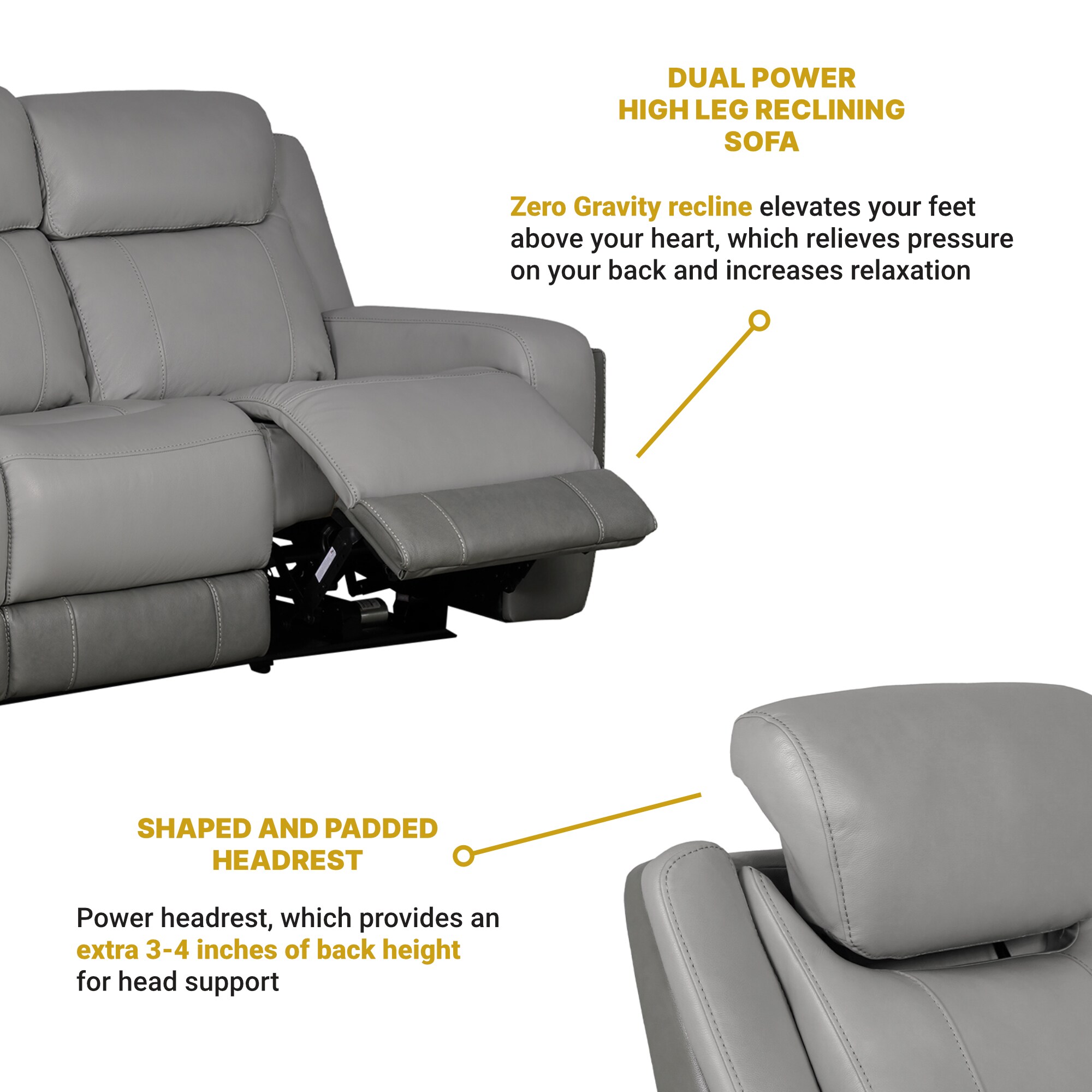 Armen Living LCRO3LSI Sofas-Loveseats - View #7