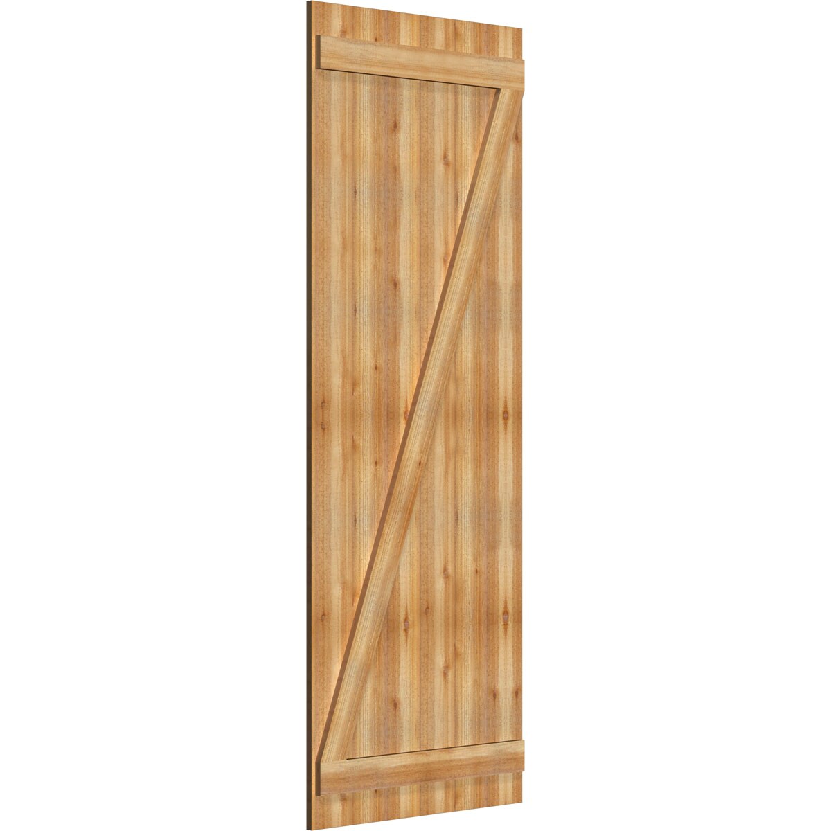 Ekena Millwork RBJ06Z32X084RWR Exterior-Shutters - View #2