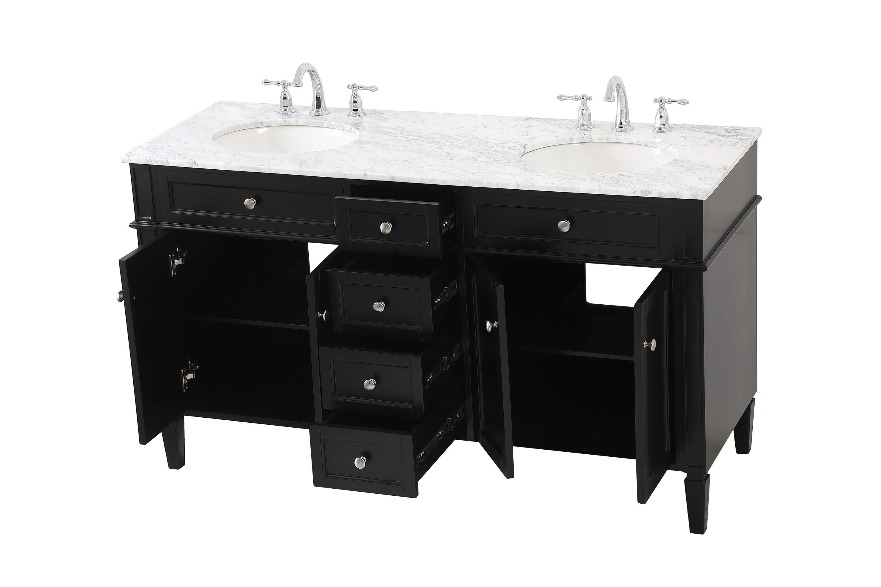 Elegant Decor HF37680DBK Bath-Vanity-Combo - View #9