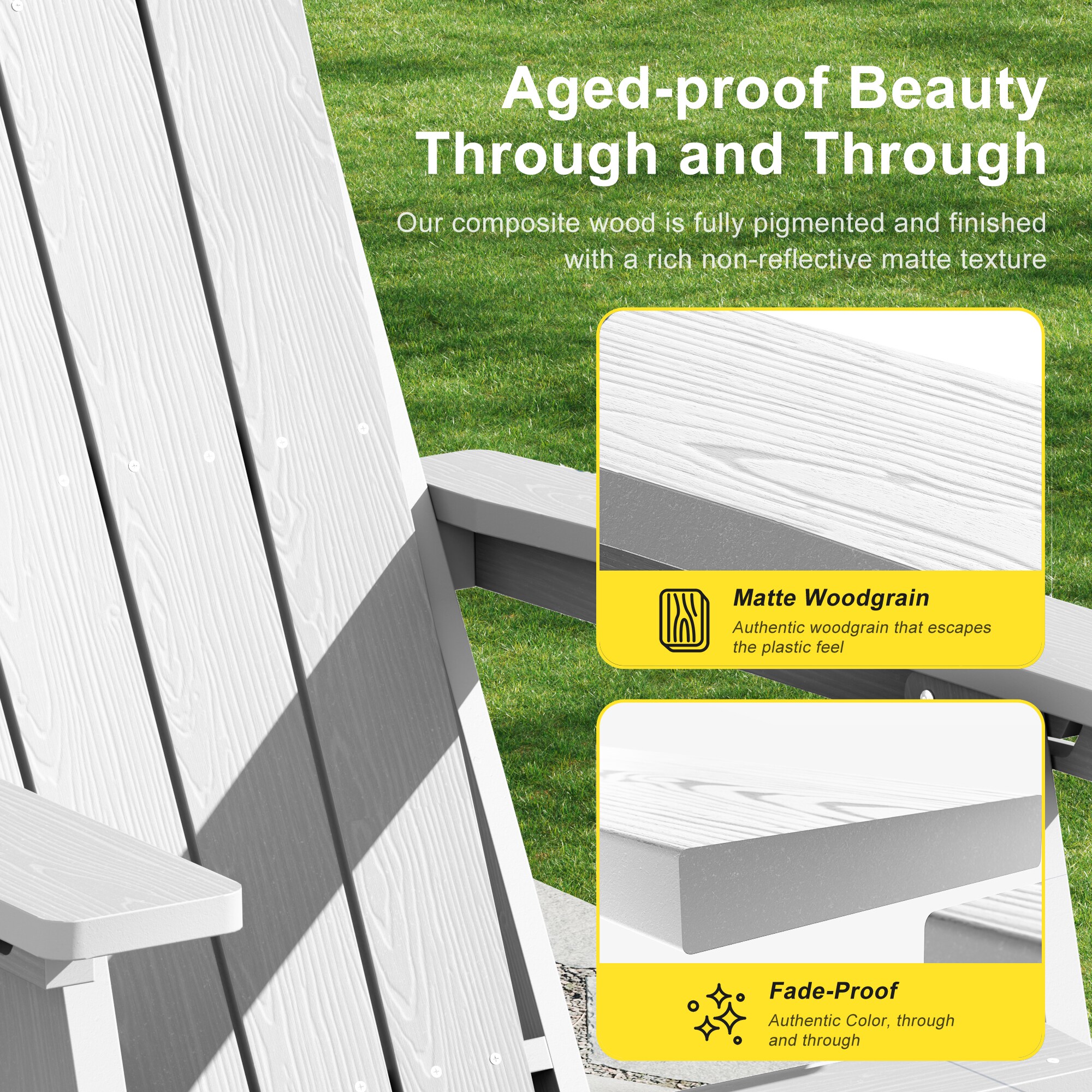 Livewood L-S-AR-34WT Patio-Chairs - View #5