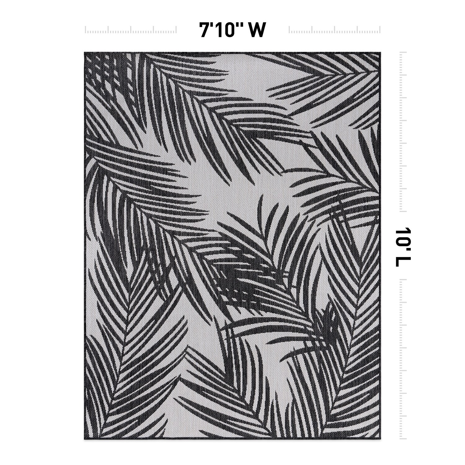 World Rug Gallery 117BLACK8X10 rugs - View #3
