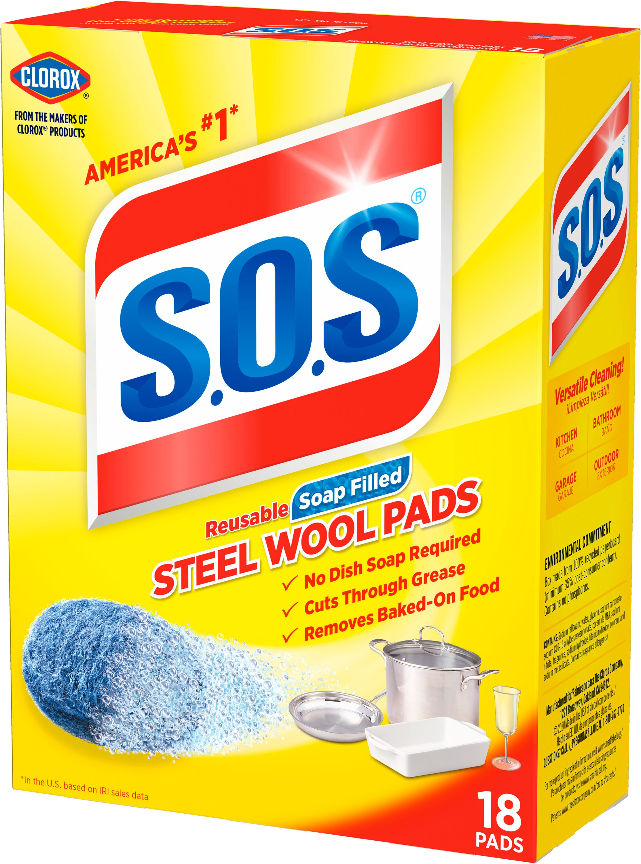  Steel Wool Soap Pads