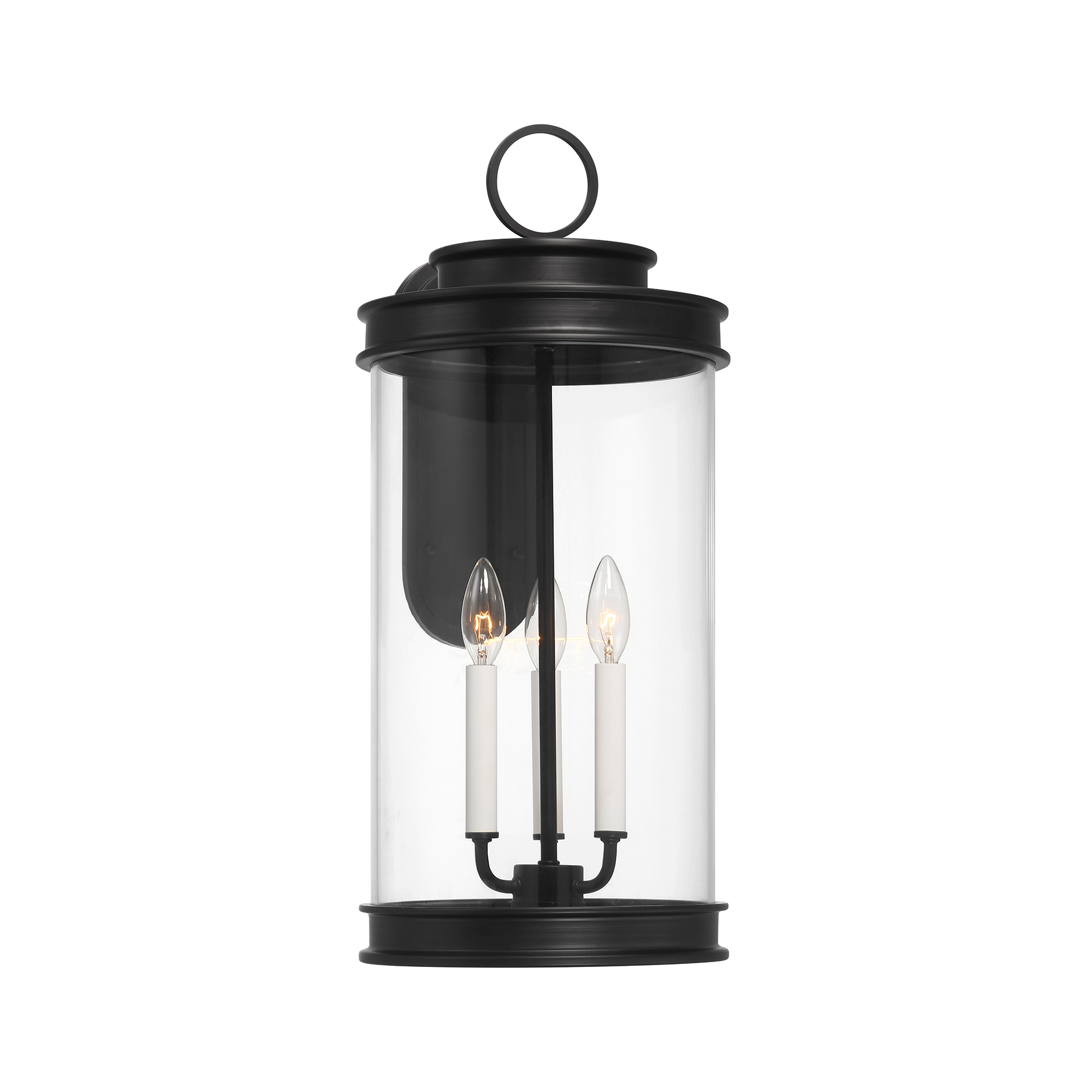 Savoy House 5-903-BK Englewood 3 -Light 23.5-in H Matte Black Hardwired Outdoor Wall Light