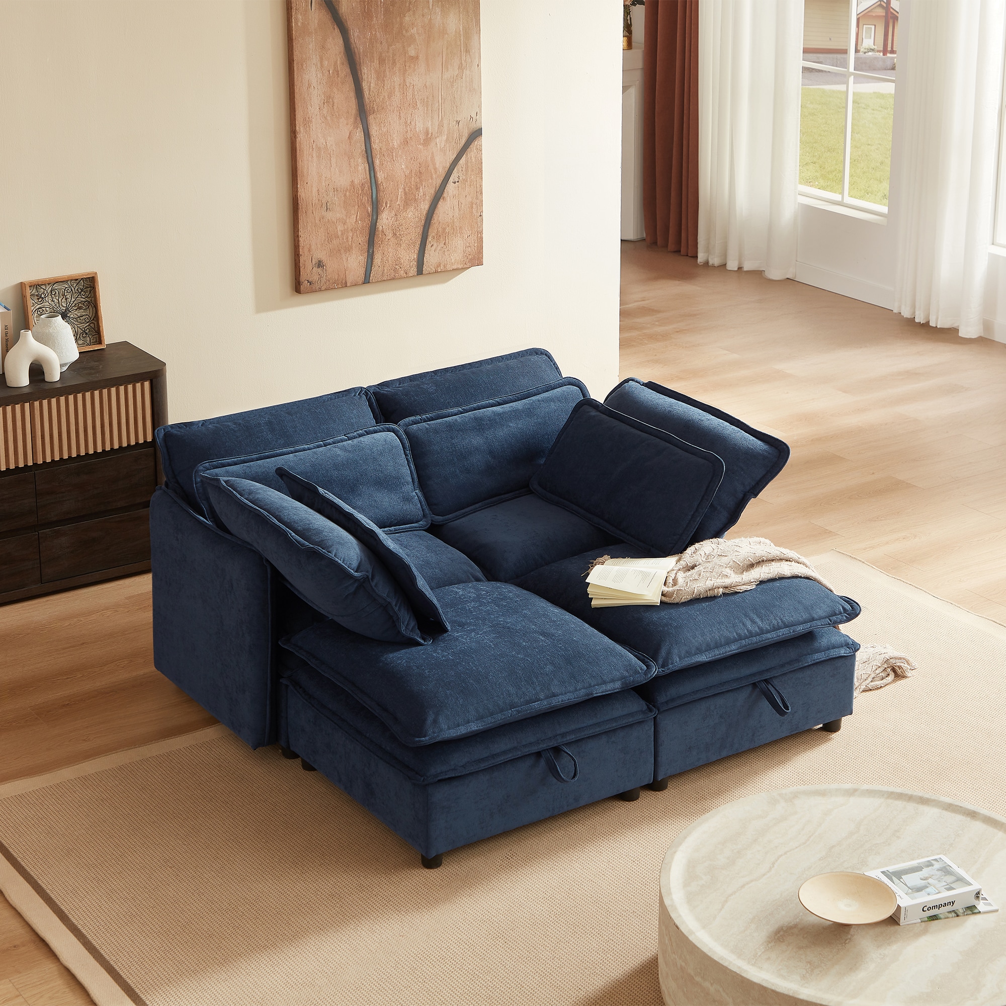 ModernLuxe WY000422AAC Sofas-Loveseats - View #2