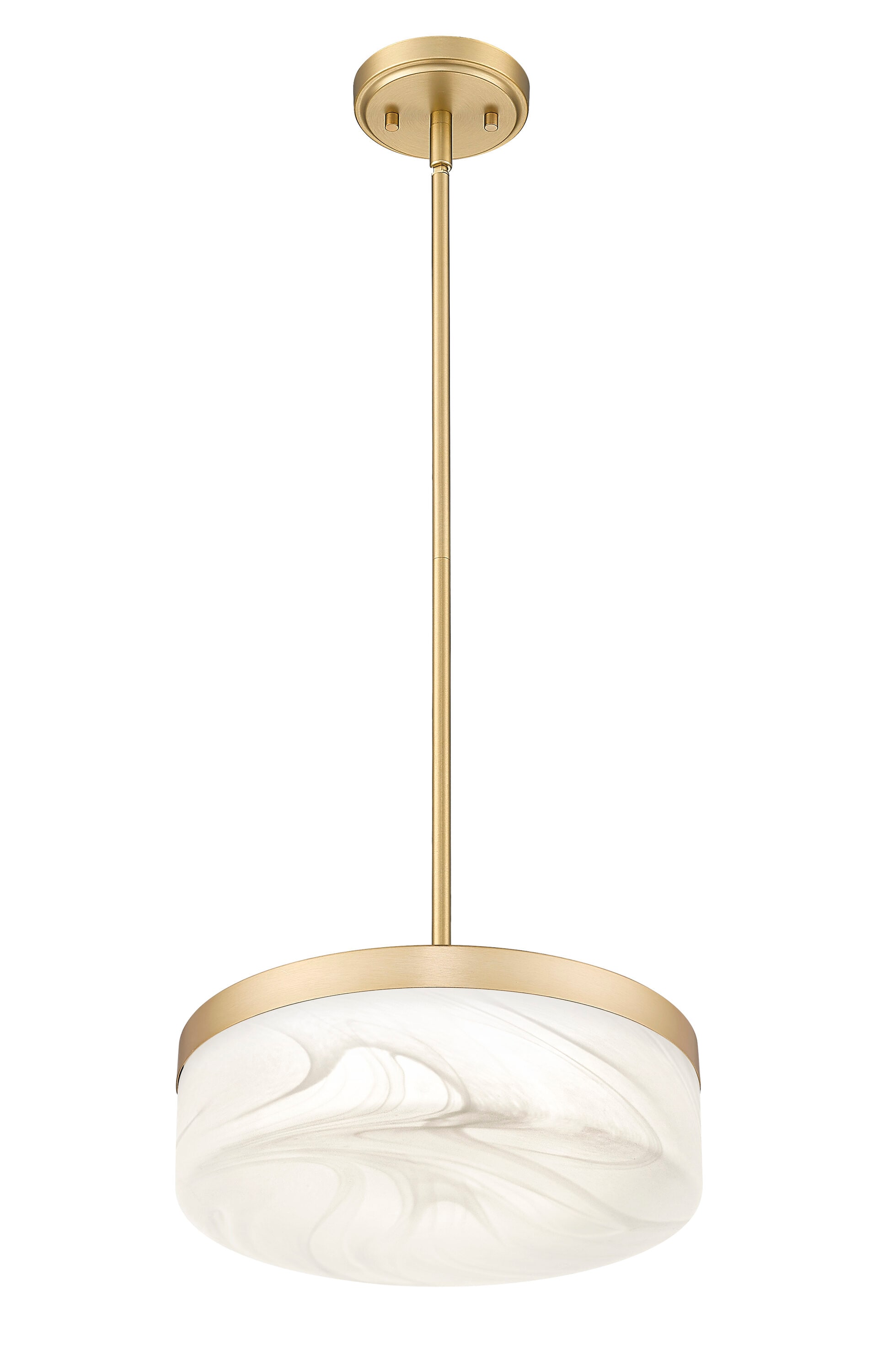 Z-Lite Renaud Modern Gold 13 in 1 Light Pendant in the Pendant Lighting ...