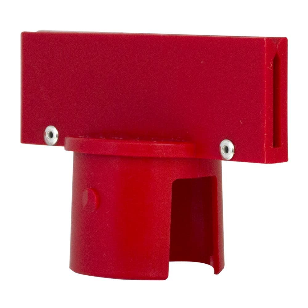 Mr. Chain 91905 Red Light Duty Stanchion Sign Adapter
