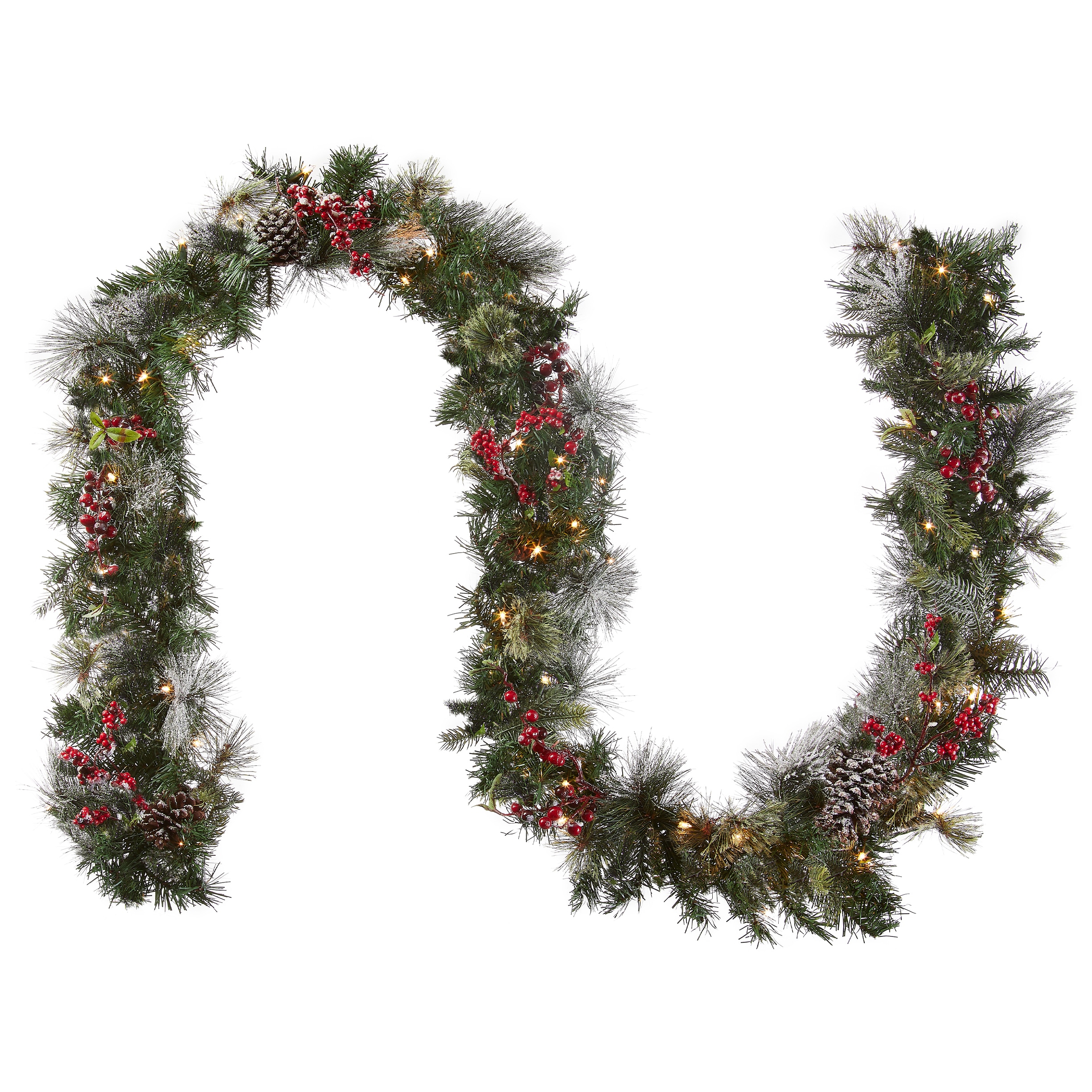 National Tree Company PEWT-300-9B-1 Artificial-Christmas-Garland - View #7