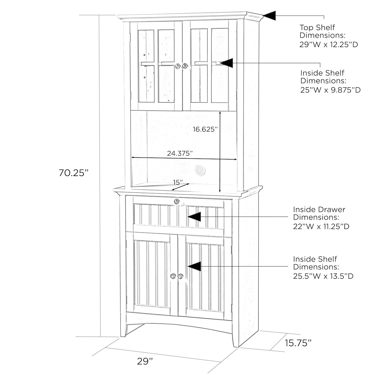 OSHOME 25604 Dining-Kitchen-Storarge - View #8
